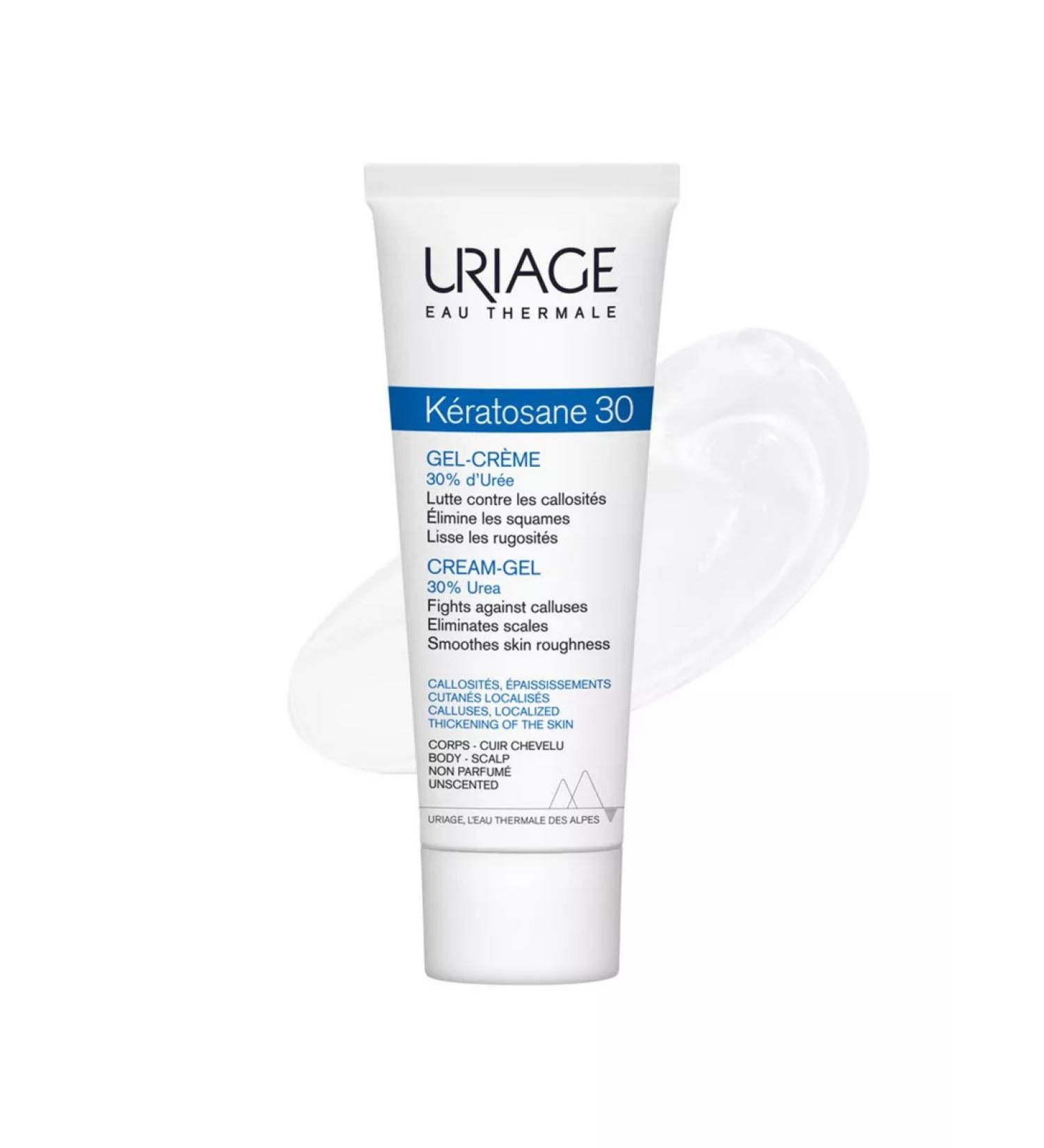URIAGE Keratosan 30 gel-cream for callouses 75 ml - Buy Online on GoSupps.com