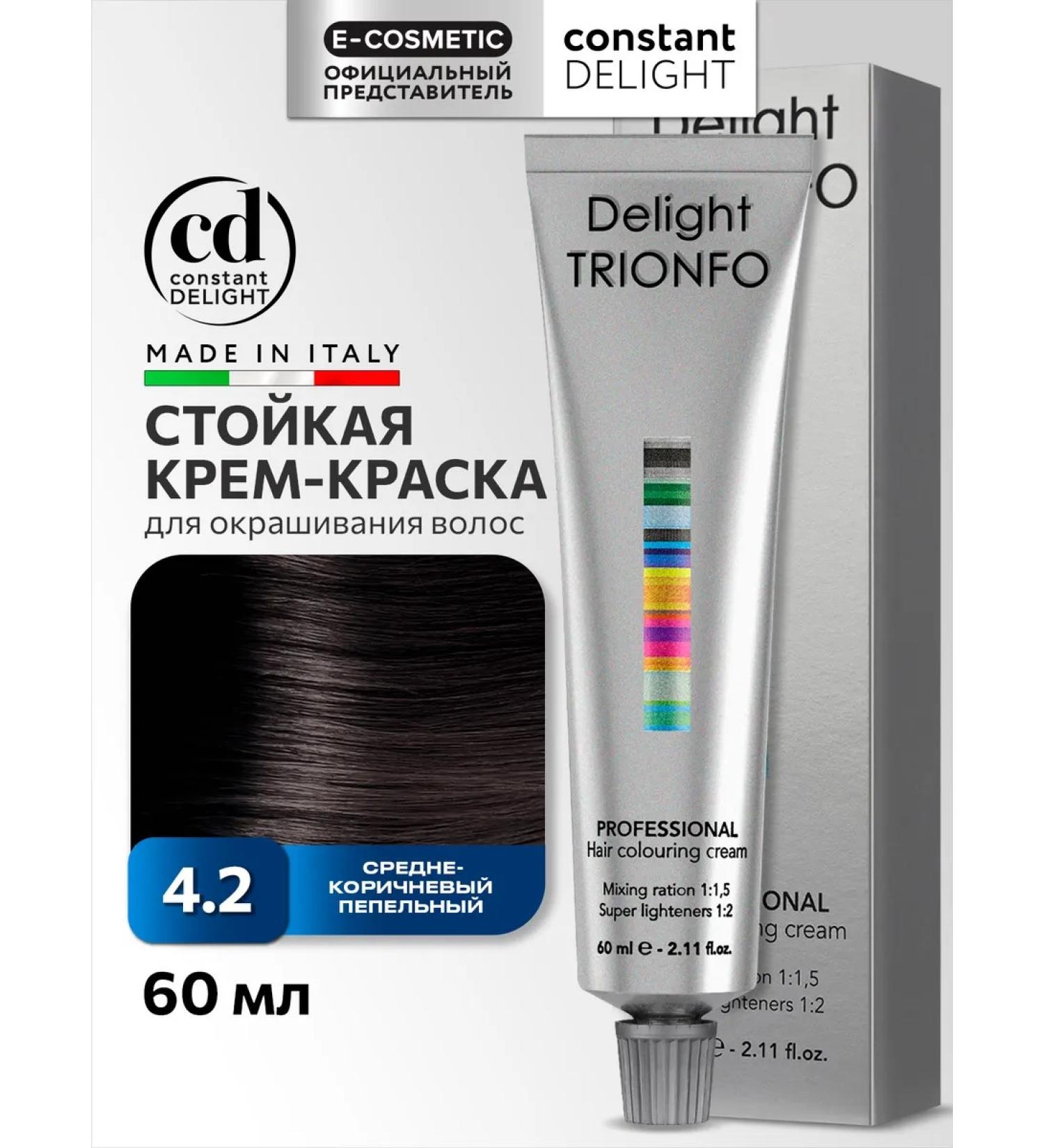 CONSTANT DELIGHT Delight Trionfo 4.2 60 ml hair dyeing - Buy Online on GoSupps.com