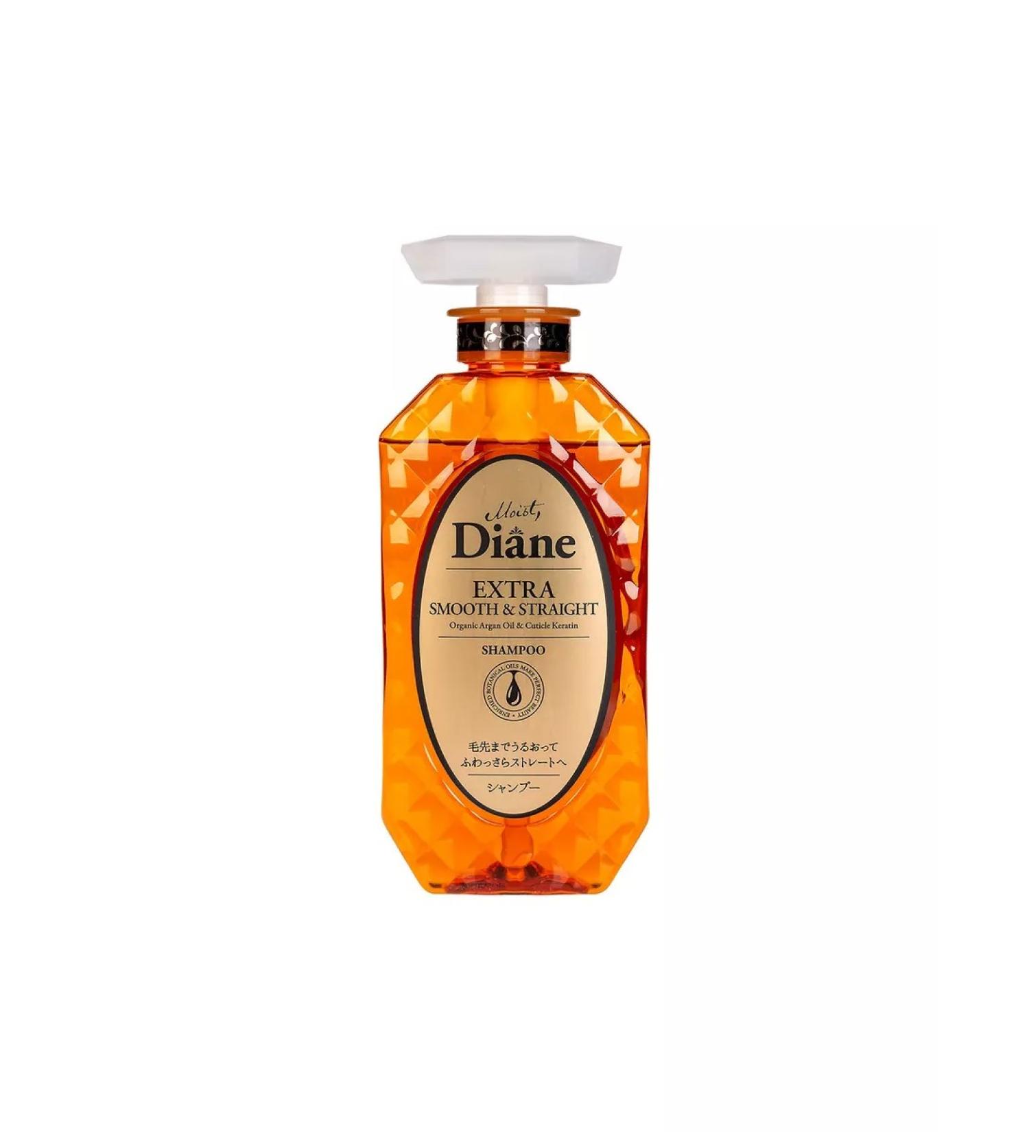 MOIST DIANE Japanese shampoo with keratin smoothness 450 ml - Buy Online on GoSupps.com
