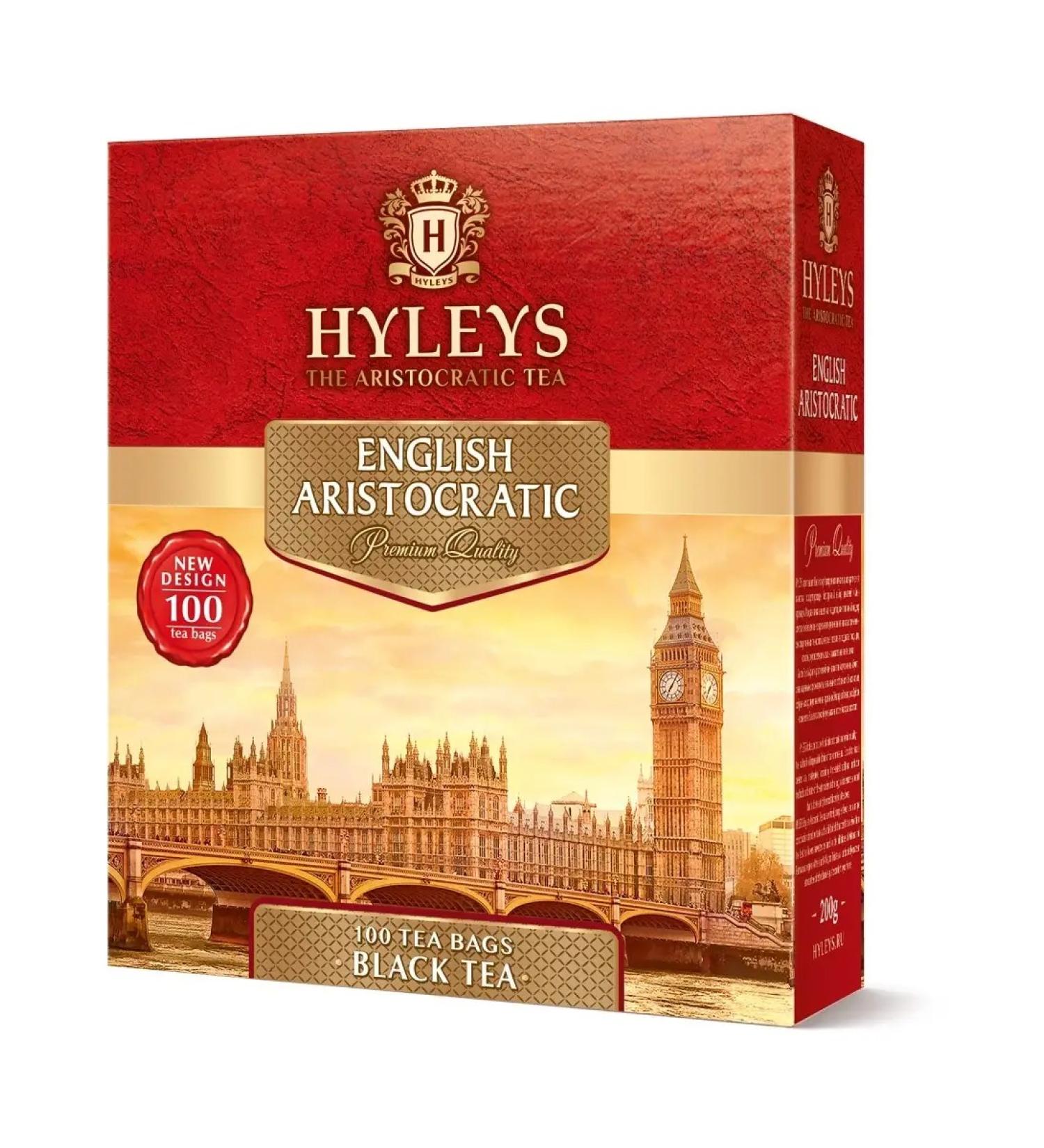 HYLEYS Heilis tea "English aristocratic" 100 pack - Buy Online on GoSupps.com