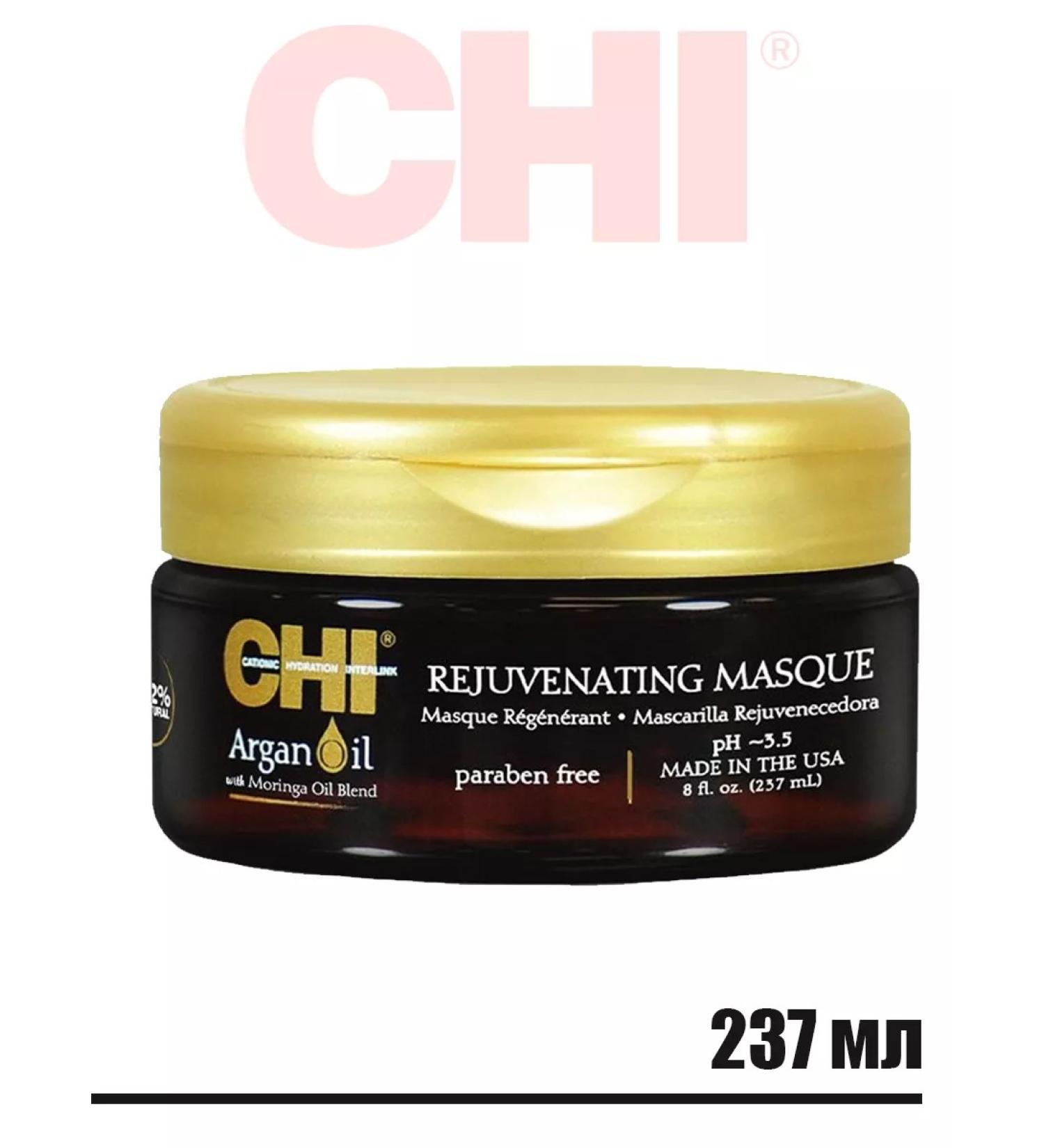 chi ARGAN ARGAN and MORINGIA Oil Nour of Argan Mask - Buy Online on GoSupps.com