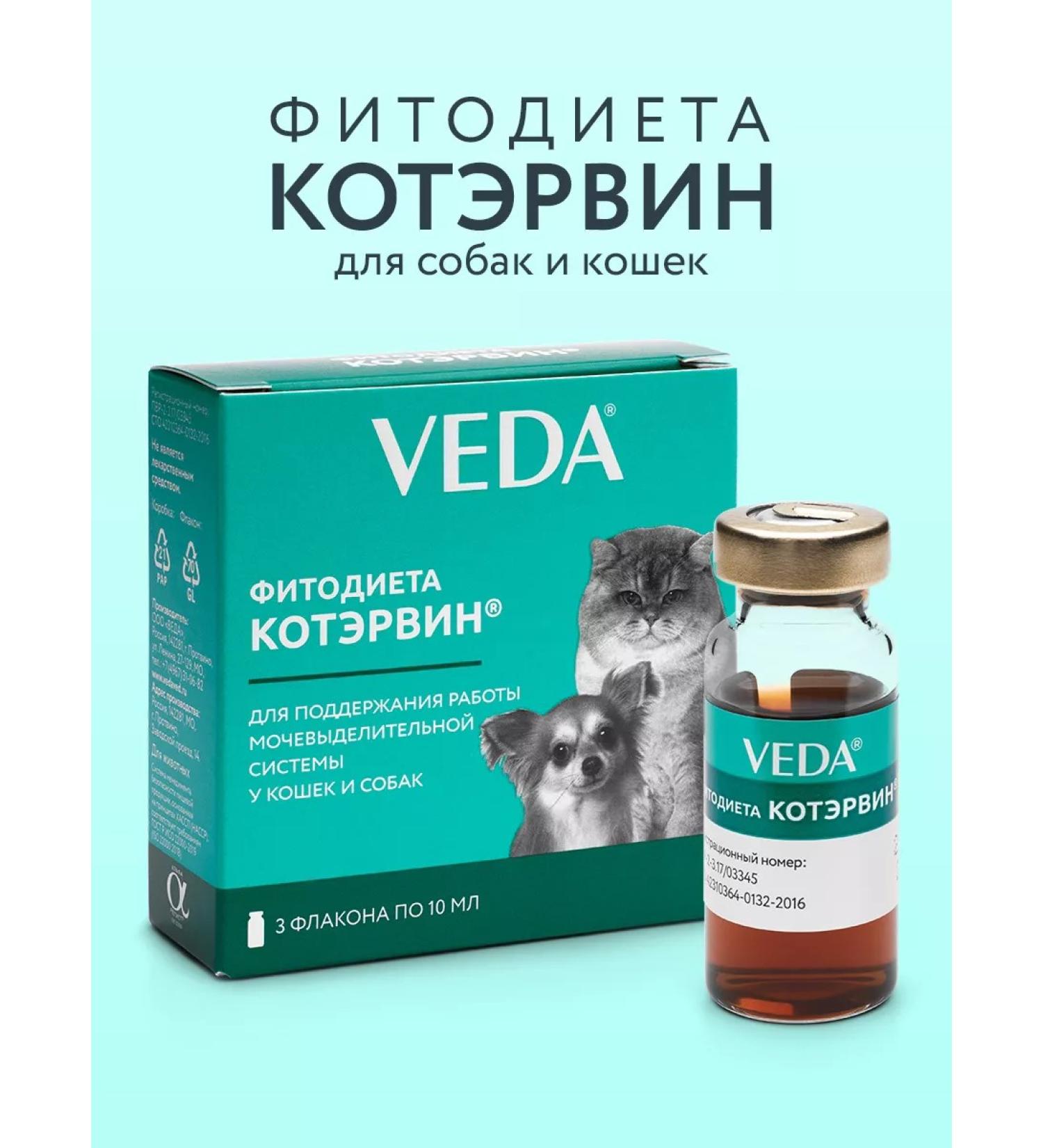 VEDA MKB prevention means of cats dogs Kotarvin 1UP 3 FL - Buy Online on GoSupps.com