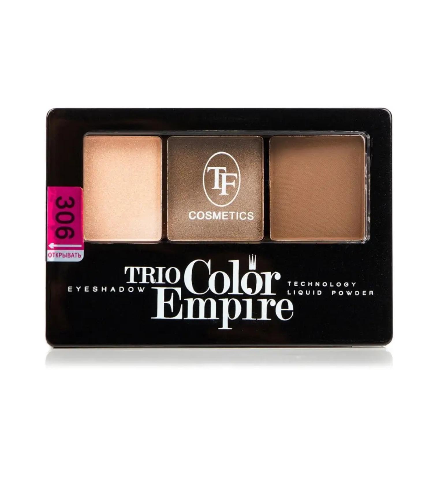 TF Cosmetics Shadows Feature Trio Color Empire 306 Forest Walnut - Buy Online on GoSupps.com
