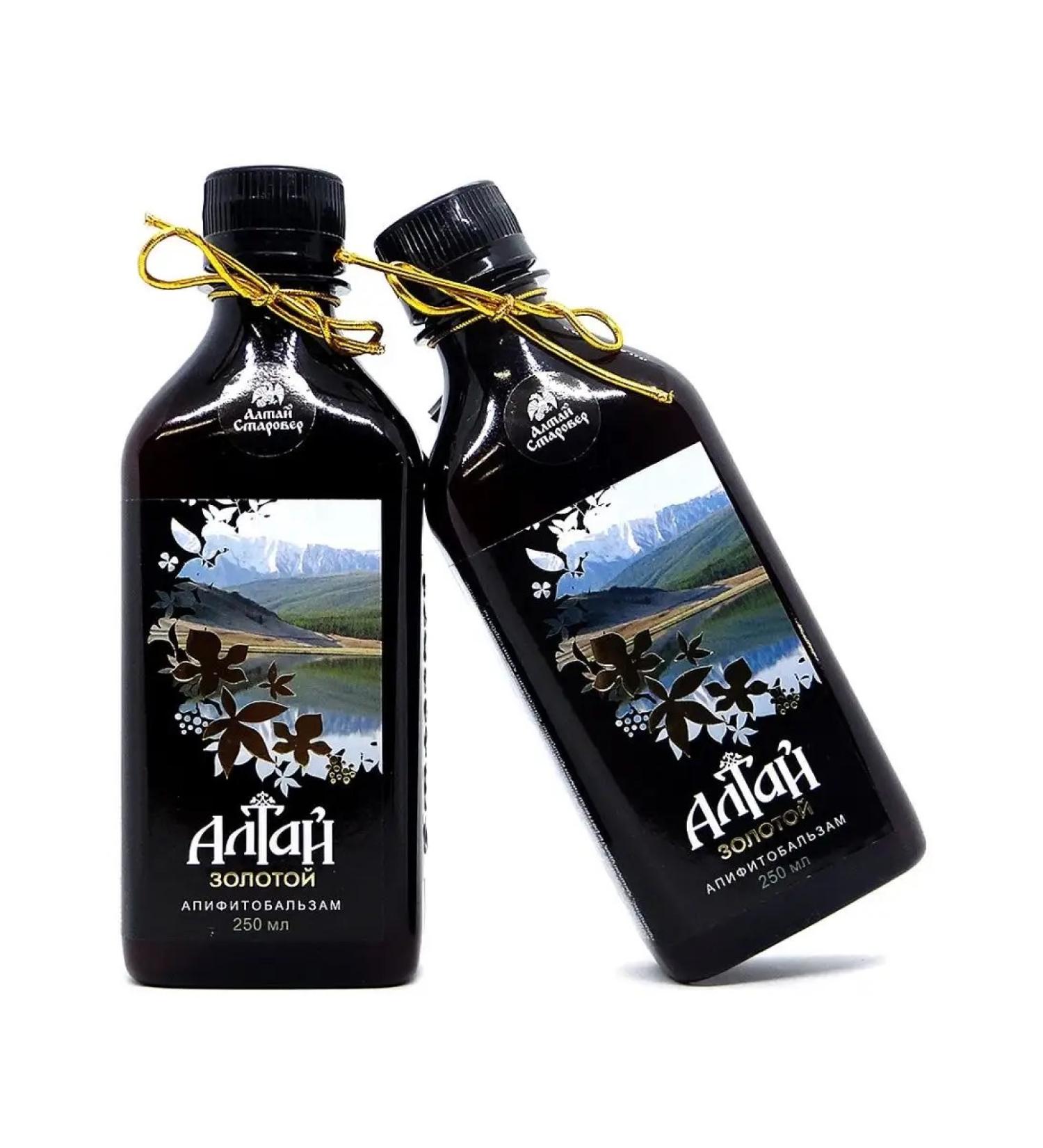 Altai Old Believer Altai Golden Balsam for the liver for the stomach 2 pcs - Buy Online on GoSupps.com