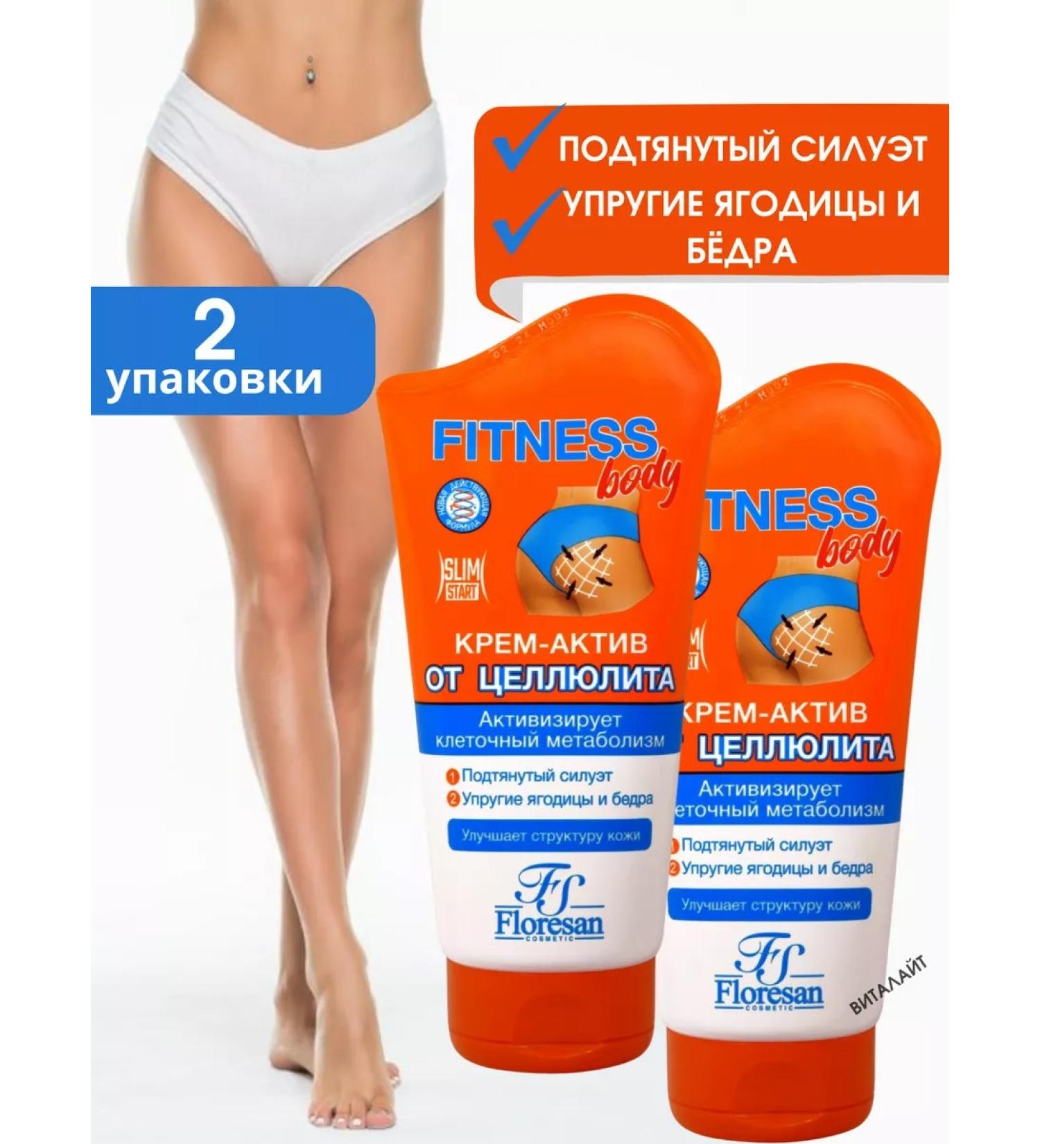 Floresan Cream Active for the struggle and prevention of cellulite-2UP - Buy Online on GoSupps.com