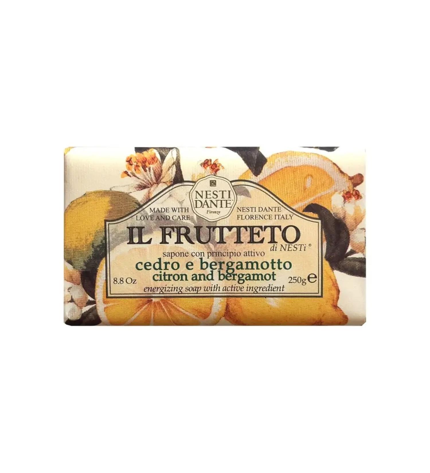 Nesti Dante Il frutteto soap lemon and bergamot 250 g