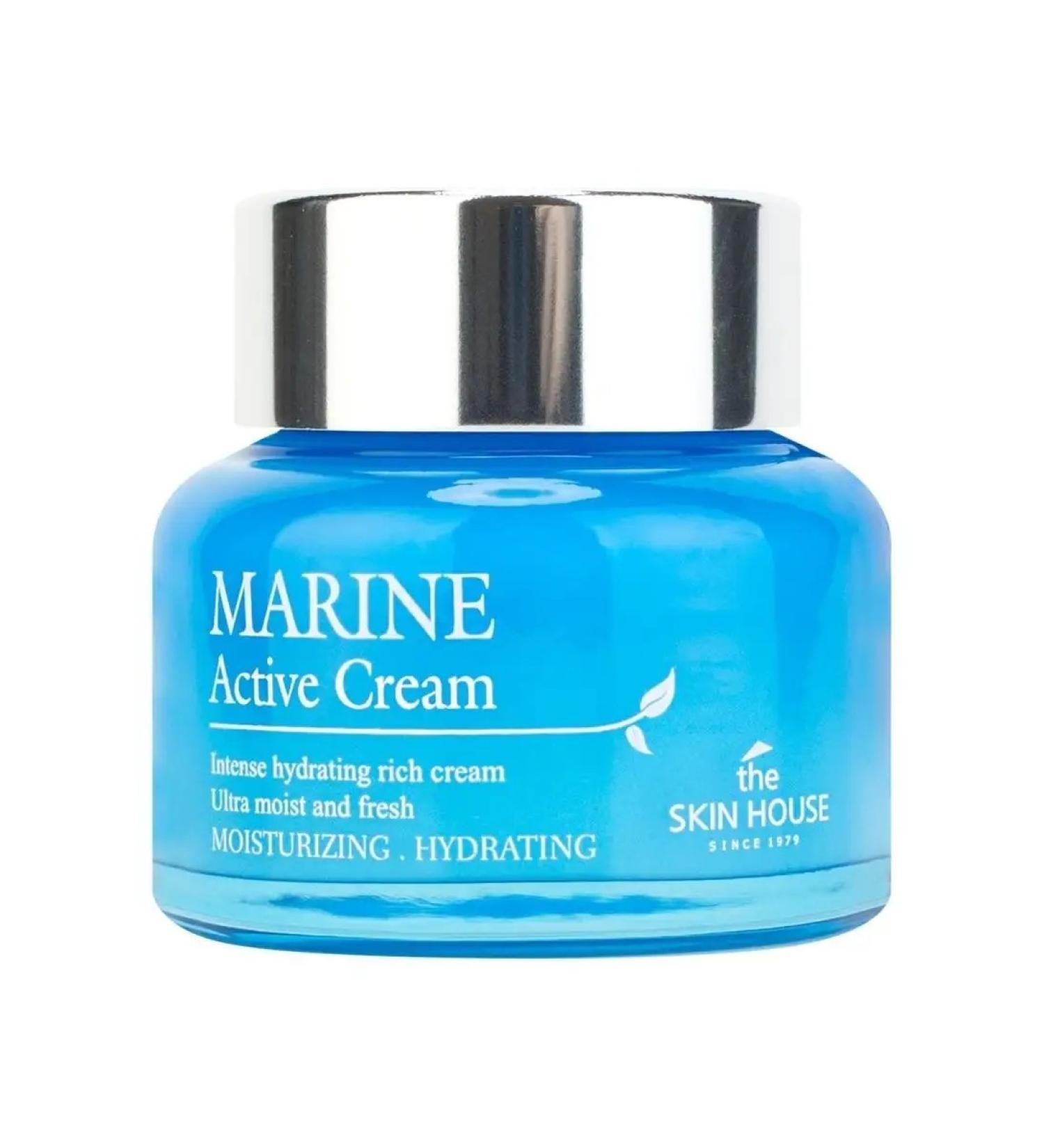 The Skin House Face cream Marine Active intensively moisturizing 50 ml - Buy Online on GoSupps.com