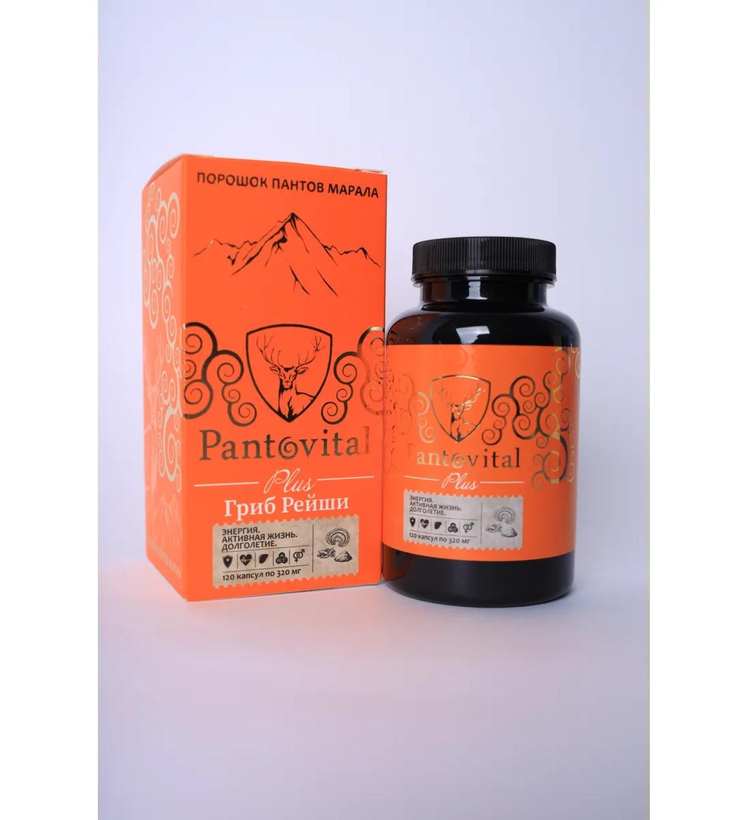 Pantovital Reishi and Panta Maral Mushroom - Buy Online on GoSupps.com