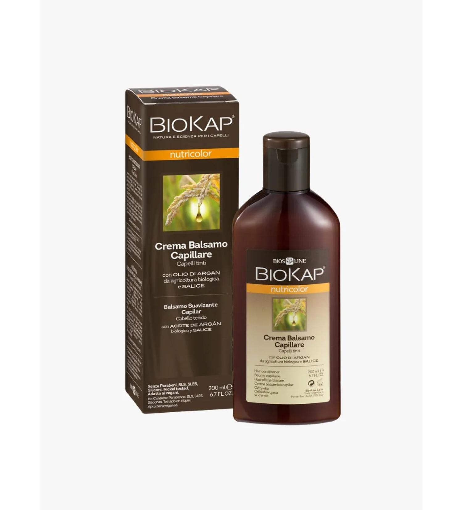 BioKap Balm - air conditioning for dyed and damaged hair - Buy Online on GoSupps.com