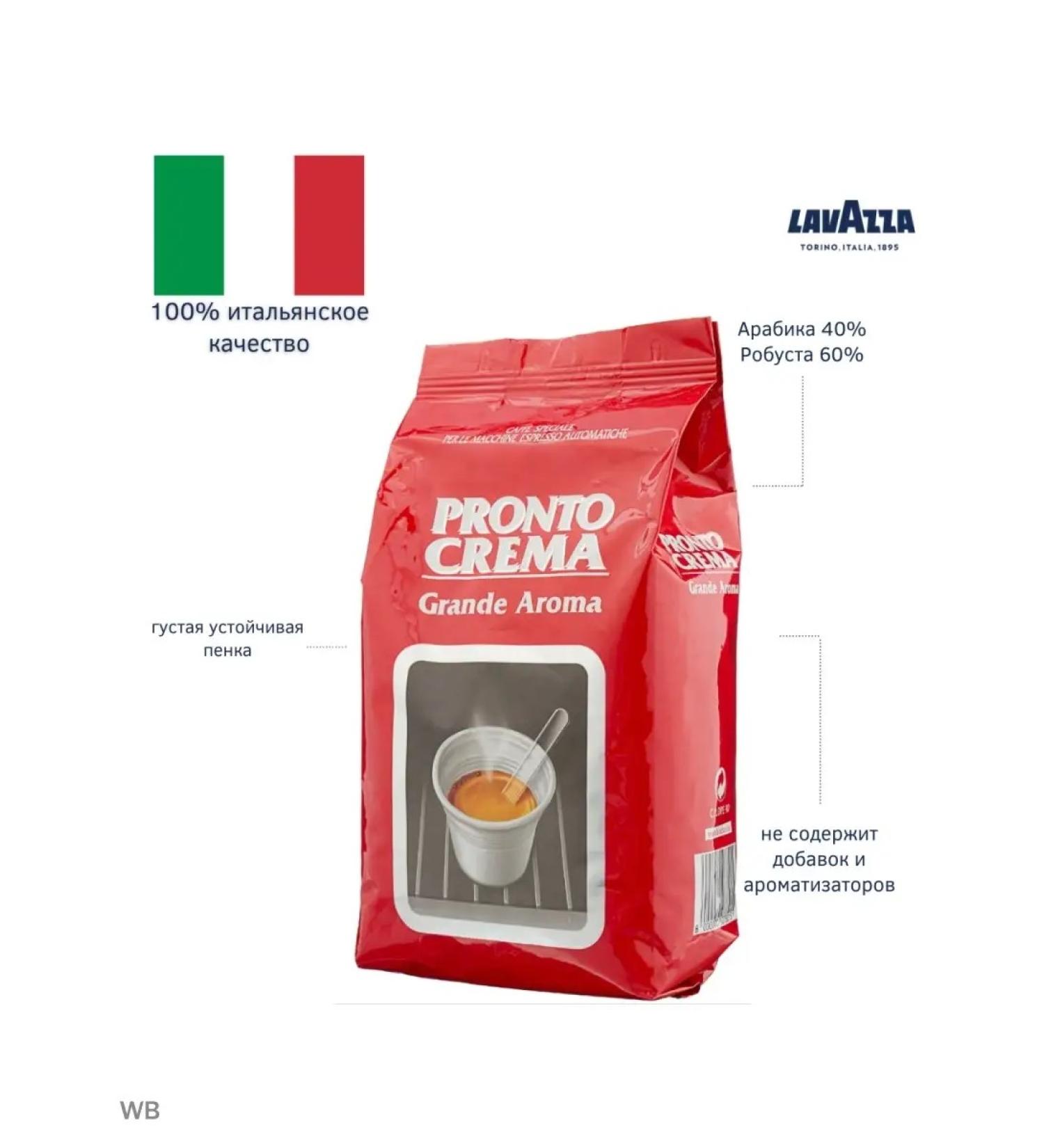 Lavazza Pronto Crema coffee - Buy Online on GoSupps.com