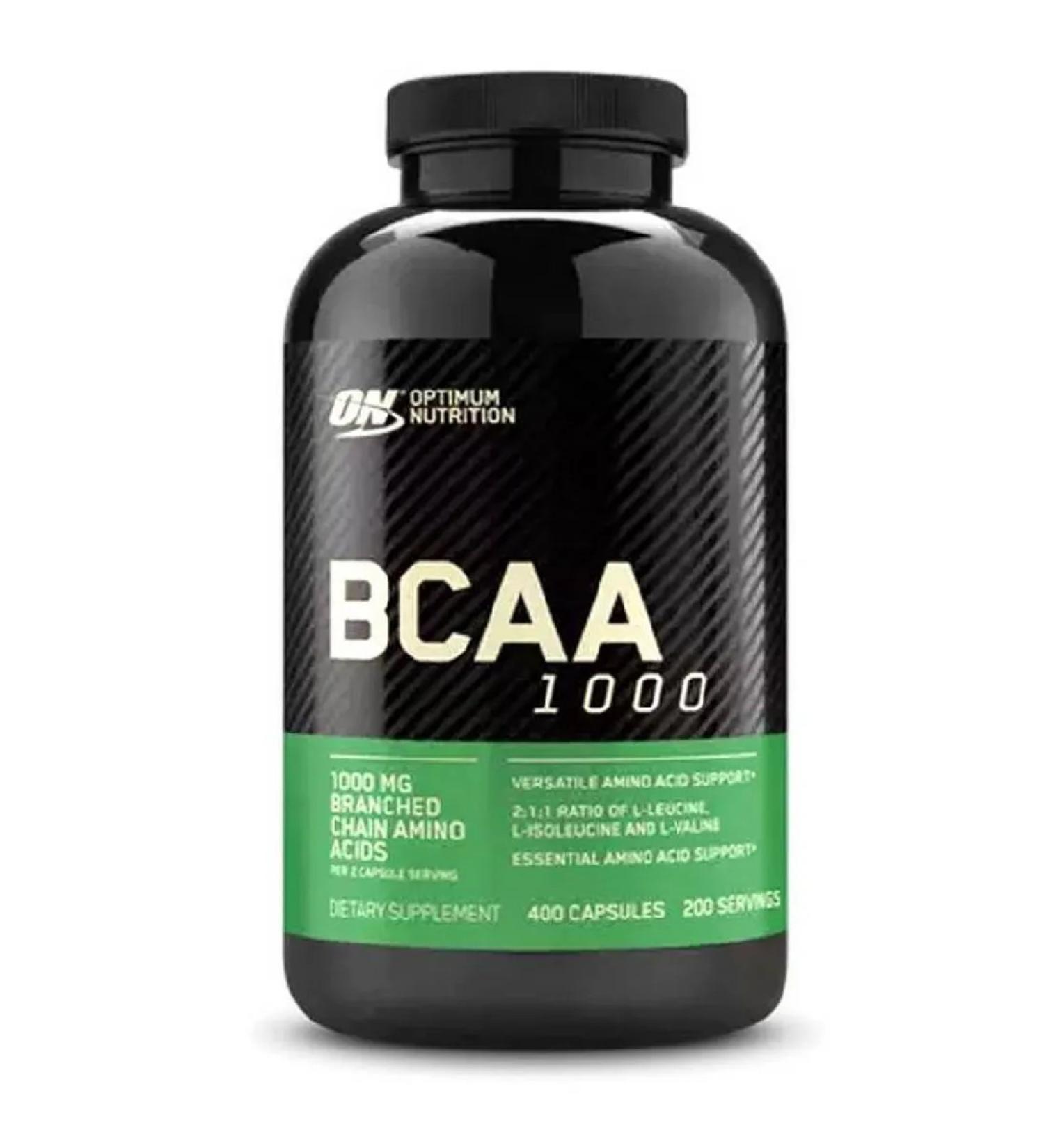 Optimum Nutrition Amino acids BCAA 1000 400 capsules - Buy Online on GoSupps.com
