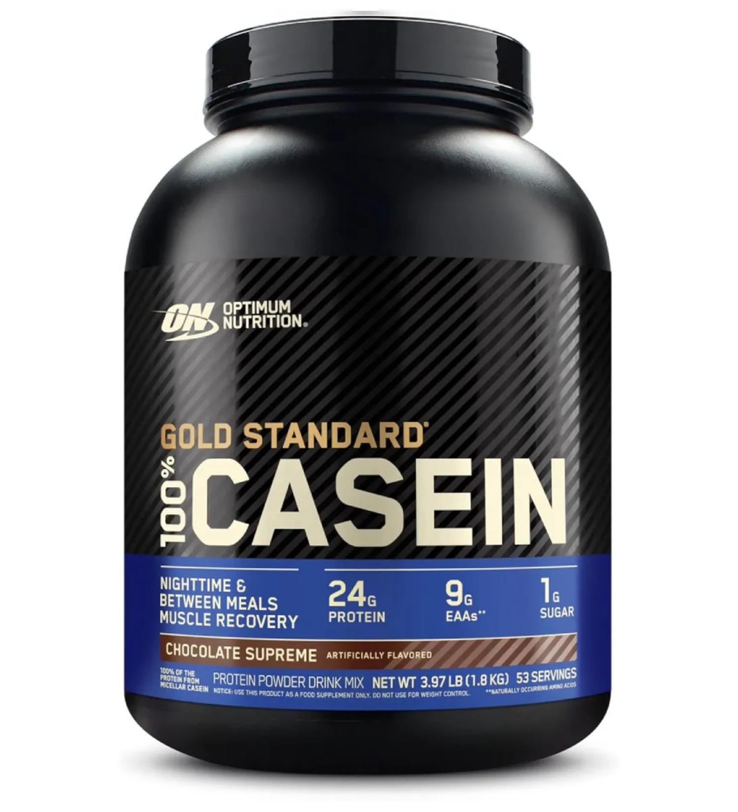 Optimum Nutrition Protein Gold Standard 100% Casein 1800 g - chocolate - Buy Online on GoSupps.com