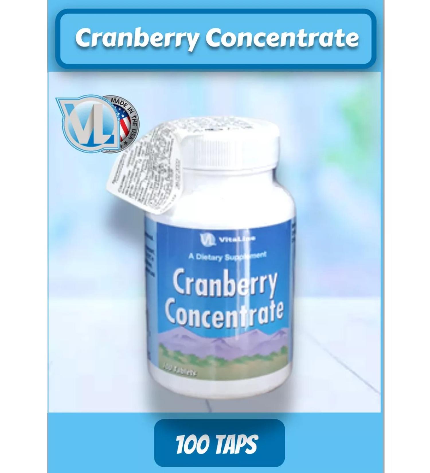 Vitaline Cranberry concentrate vitalain - Buy Online on GoSupps.com