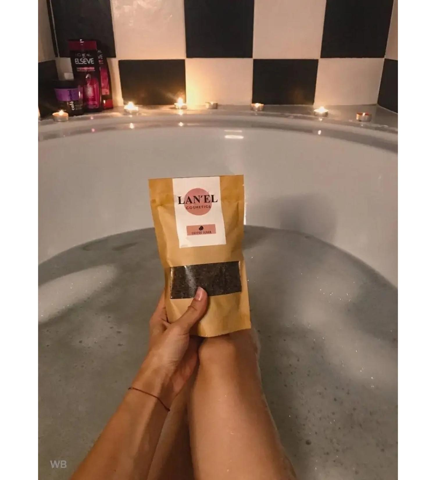 LANEL Coffee scrub for the body 250 g - Buy Online on GoSupps.com