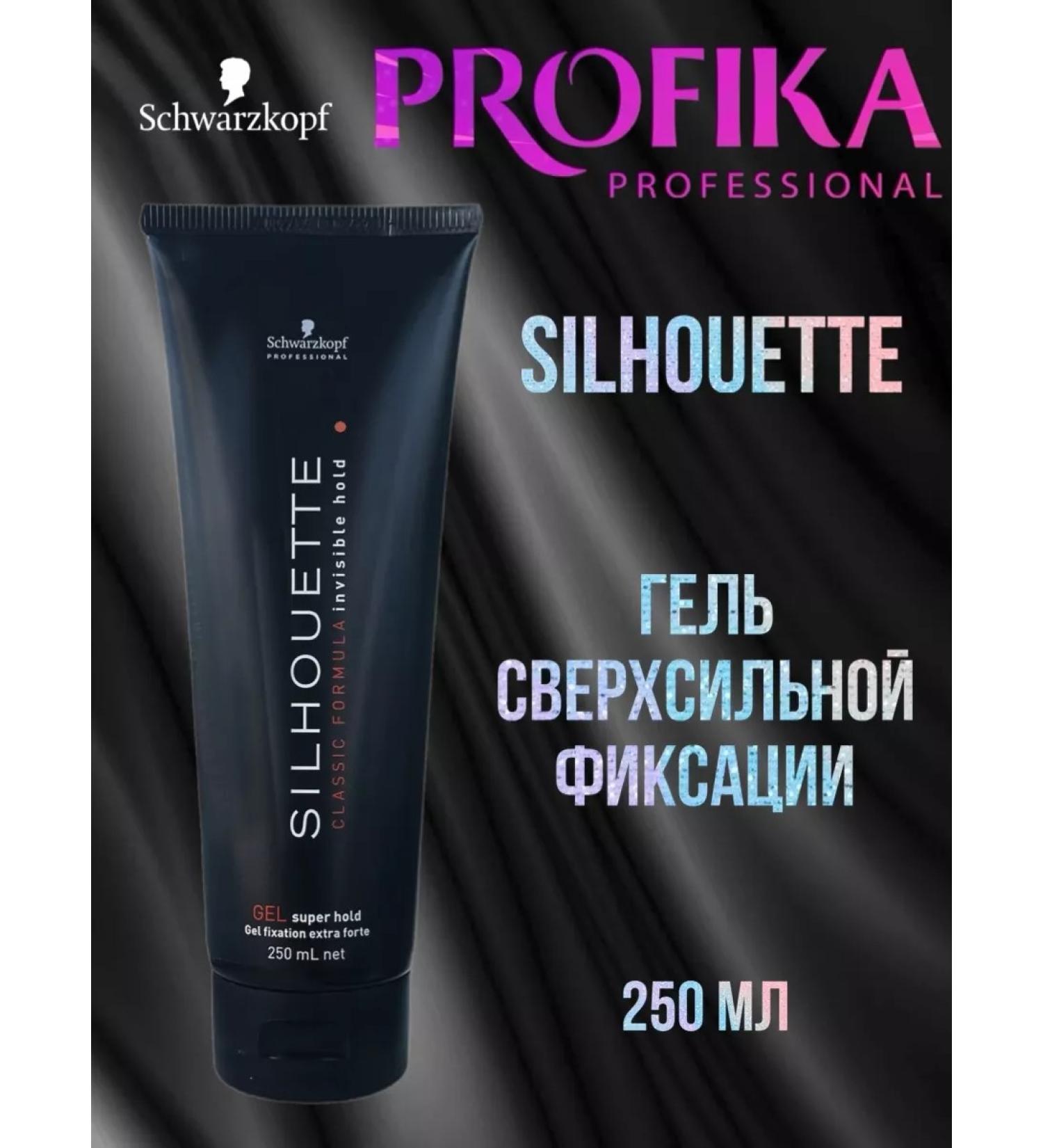 Schwarzkopf Professional Silhouette Gel Super Hold Gel 250 ml