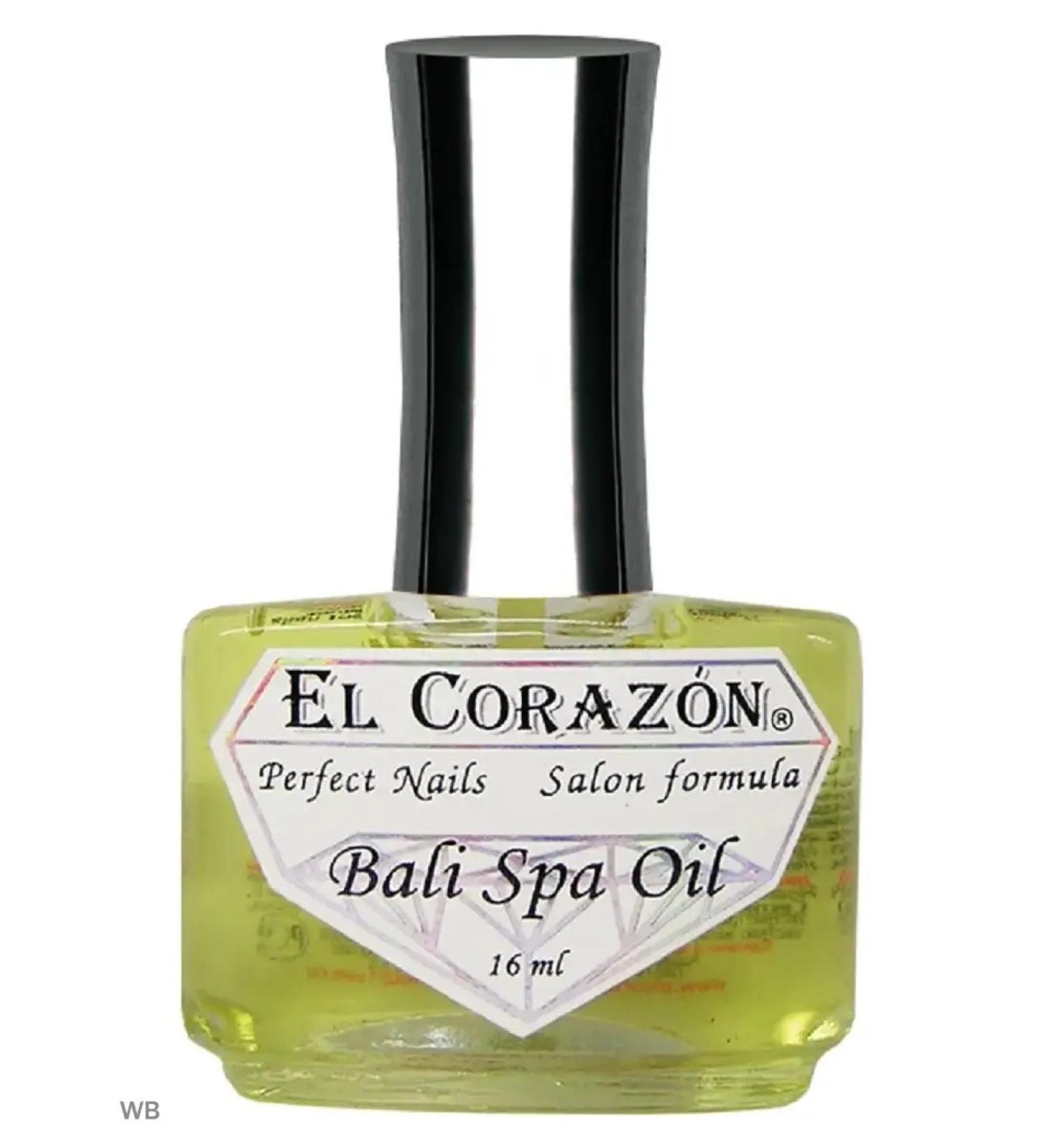 El Corazon Perfect Nails No. 428 "Bali SPA Oil" for non -bobble manicure