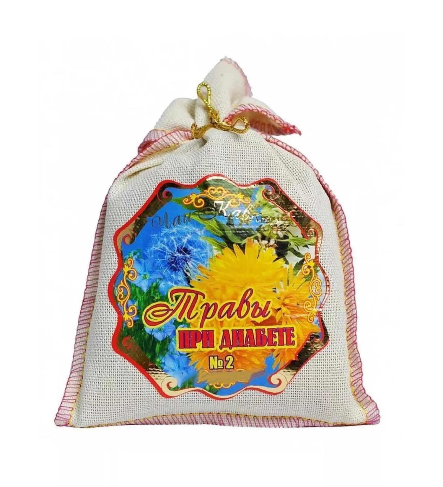 Honey and Jam Phytosbor # 2 of grass with diabetes 150 grams