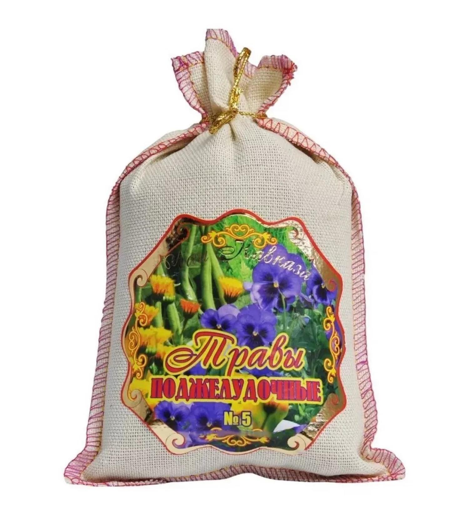 Honey and Jam Phytosbor # 5 Pancreatic grass 150 grams