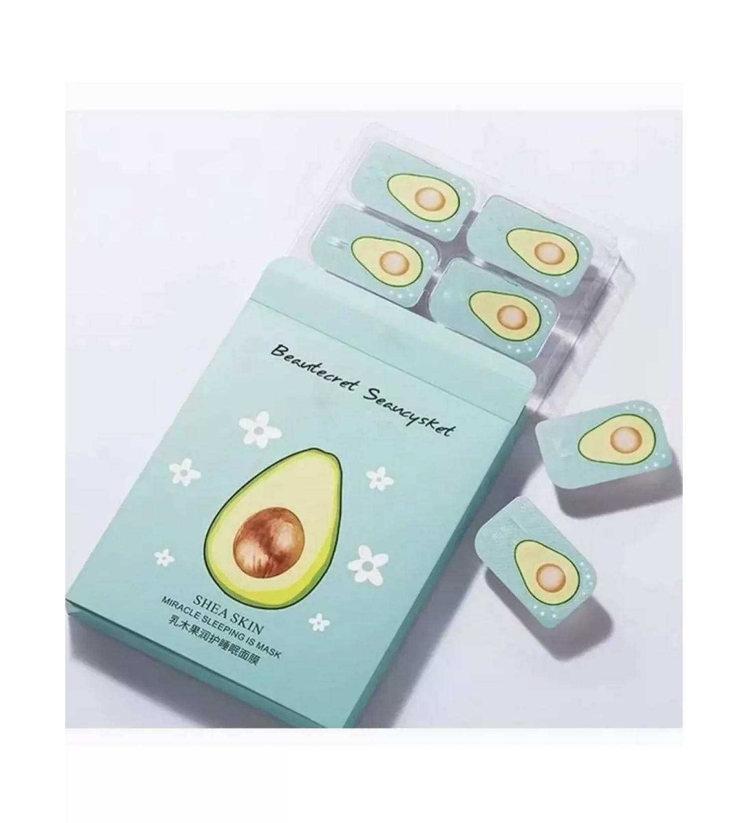 Petit Capriz A set of night indelible masks with avocado extract - Buy Online on GoSupps.com