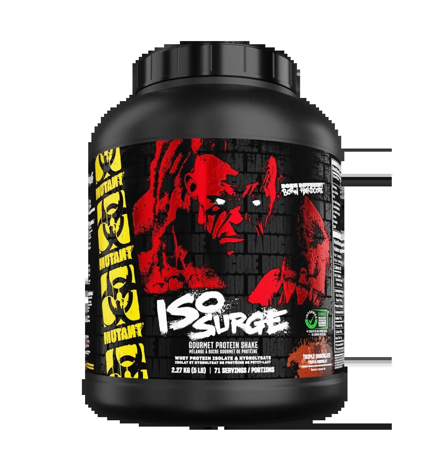 Mutant ISO Surge protein 2270 g - triple chocolate - Buy Online on GoSupps.com