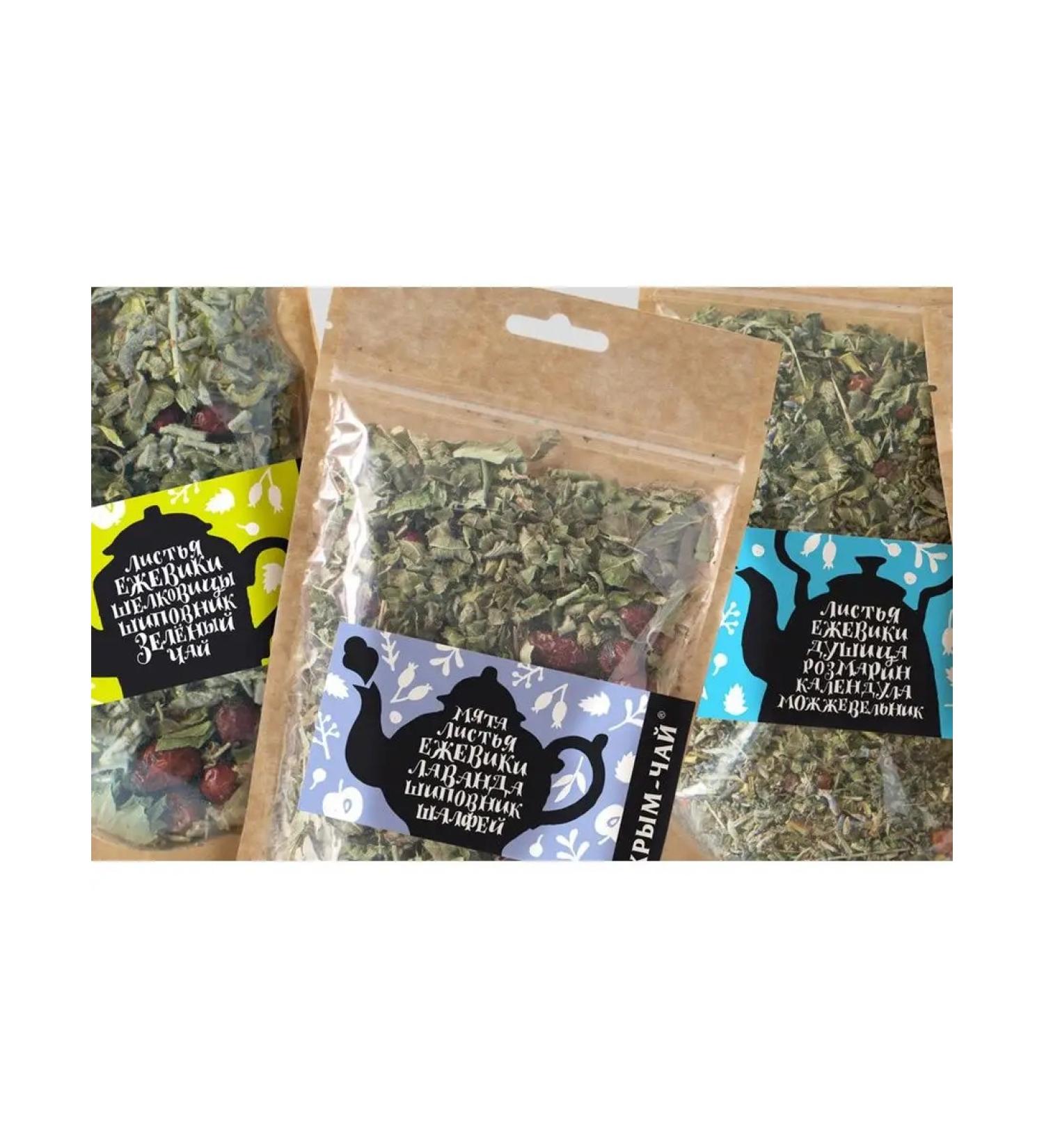 CRIMEA TEA Ground collection "Assorted No. 3" with lavender 70 g