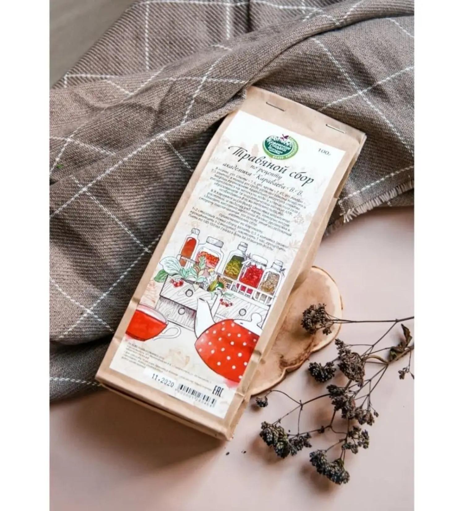 Crimean fairy tales Collection of herbs according to the recipe Academician Karavaeva 100 g - Buy Online on GoSupps.com