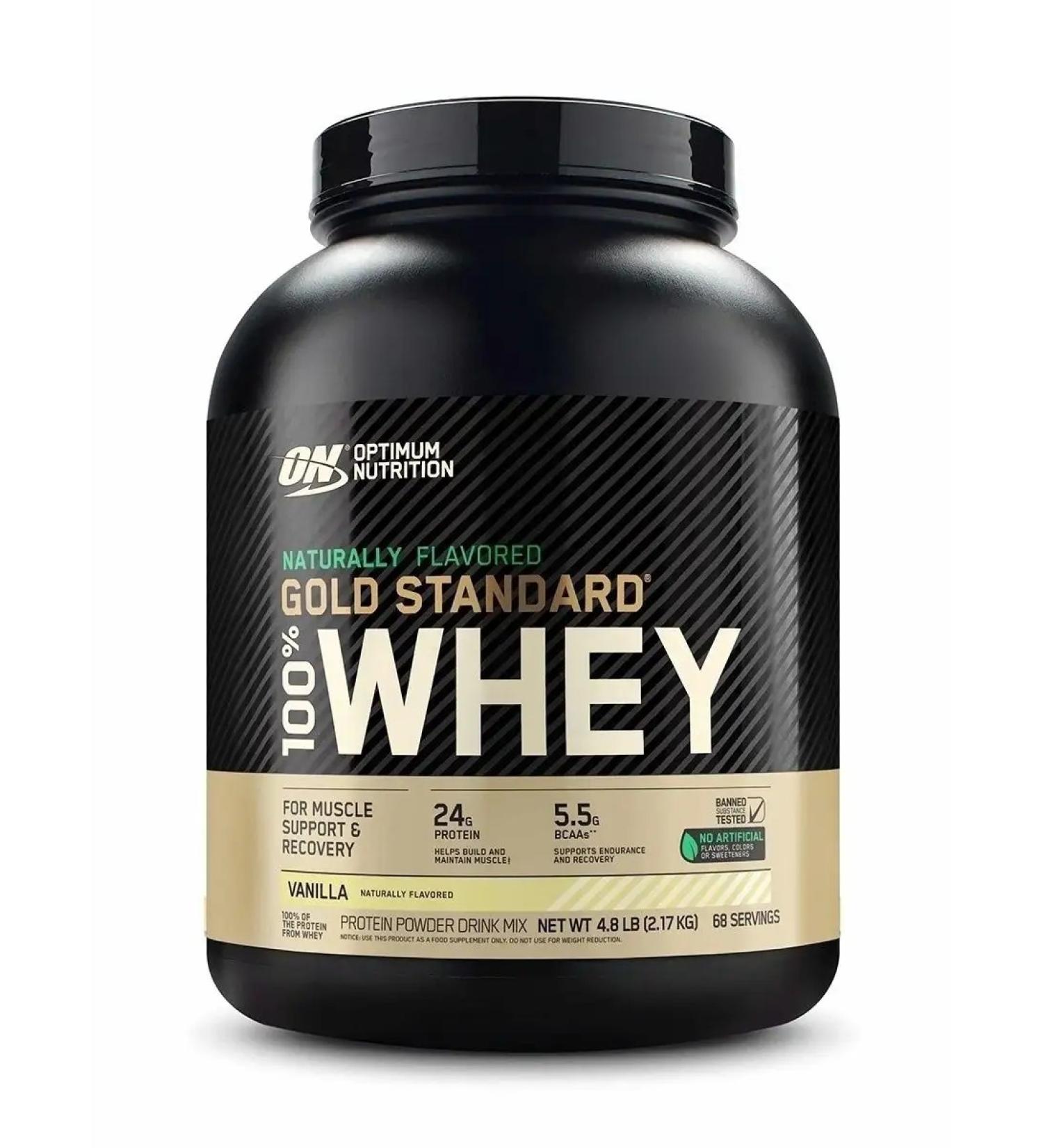 Optimum Nutrition Protein Naturally Flavored 2170 g - vanilla - Buy Online on GoSupps.com