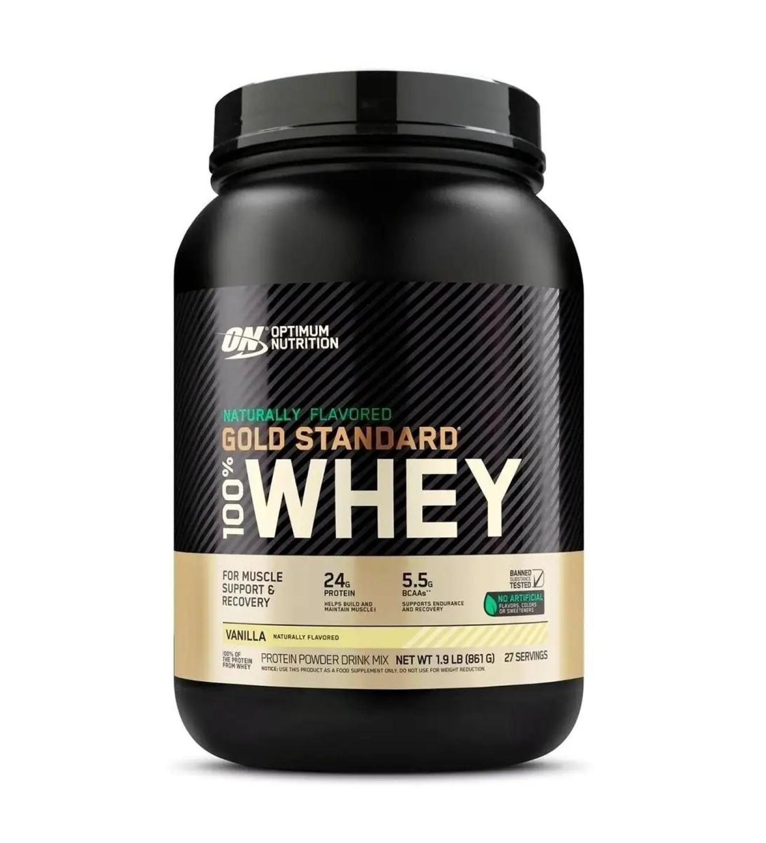 Optimum Nutrition Protein Naturally Flavored 861 g - vanilla - Buy Online on GoSupps.com