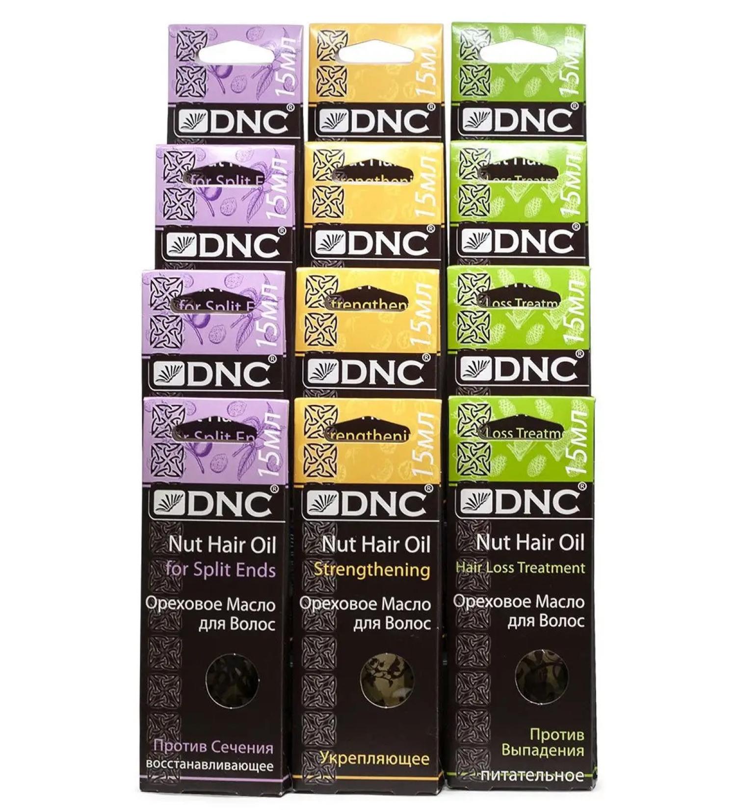 DNC Course of 12 masks nut hair oils - Buy Online on GoSupps.com