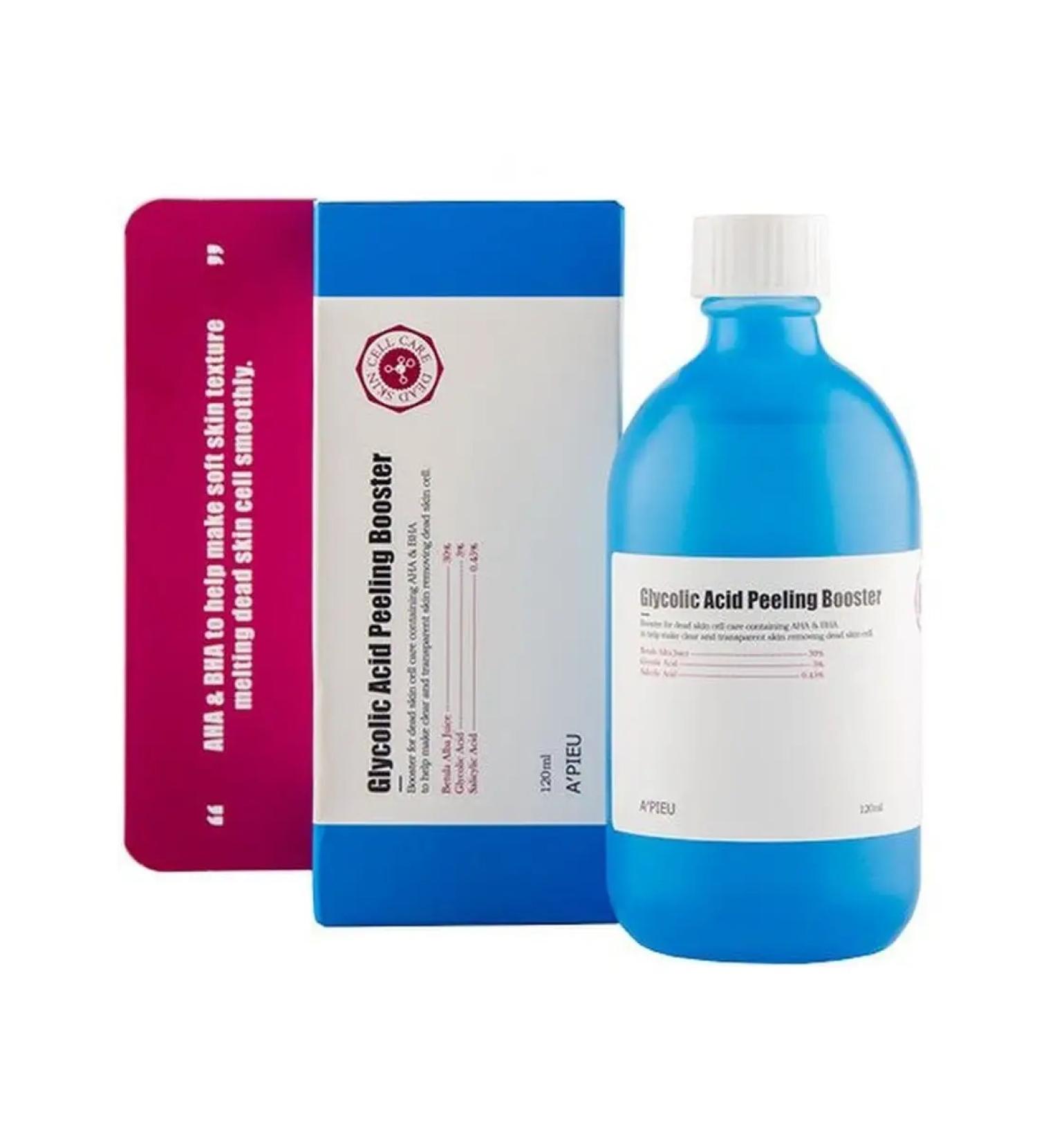 A'PIEU Glycolic Peeling Booster Facial Toner - Buy Online on GoSupps.com