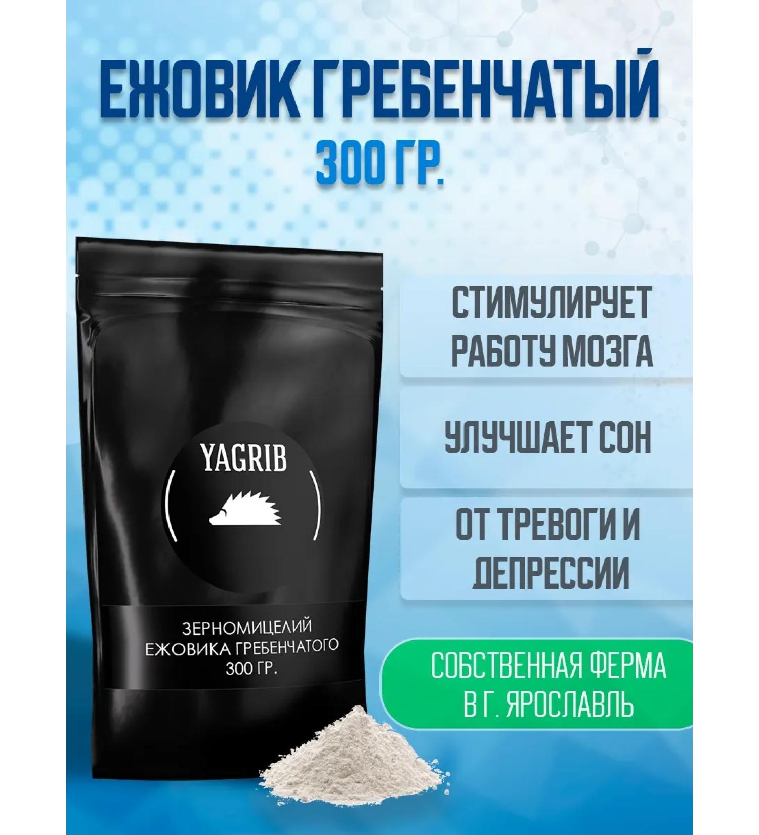 YAGRIB Ezhovik crested mycelium 300 g - Buy Online on GoSupps.com
