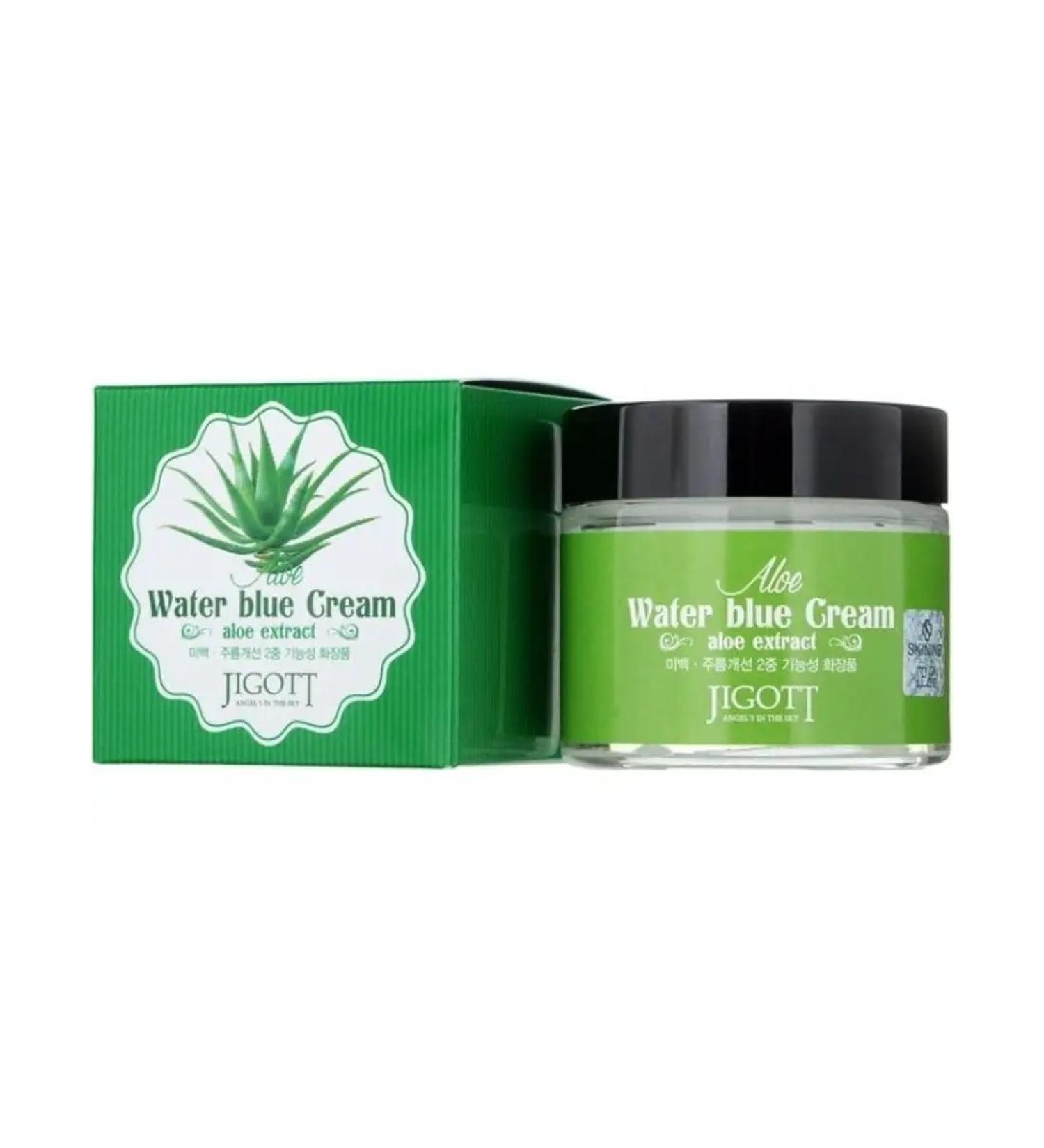 Jigott Face cream aloe whitening soothing Korea - Buy Online on GoSupps.com