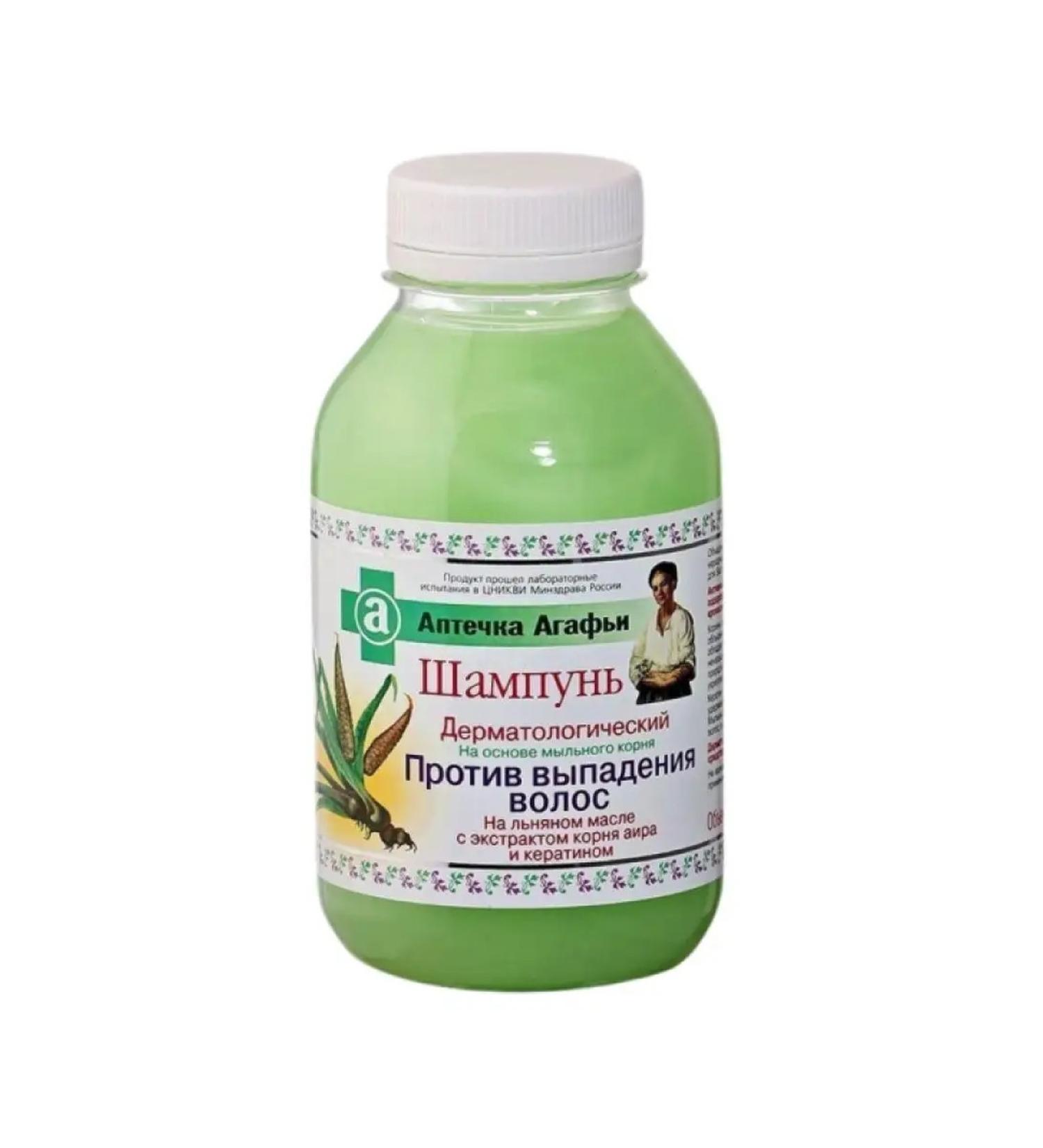 Grandma Agafia's Recipes Hair shampoo against hair loss 300 ml - Buy Online on GoSupps.com