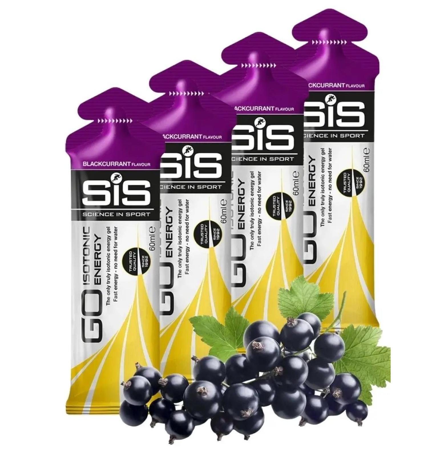 Science in Sports SIS Energy gels SIS for running and marathon 4 sis gels