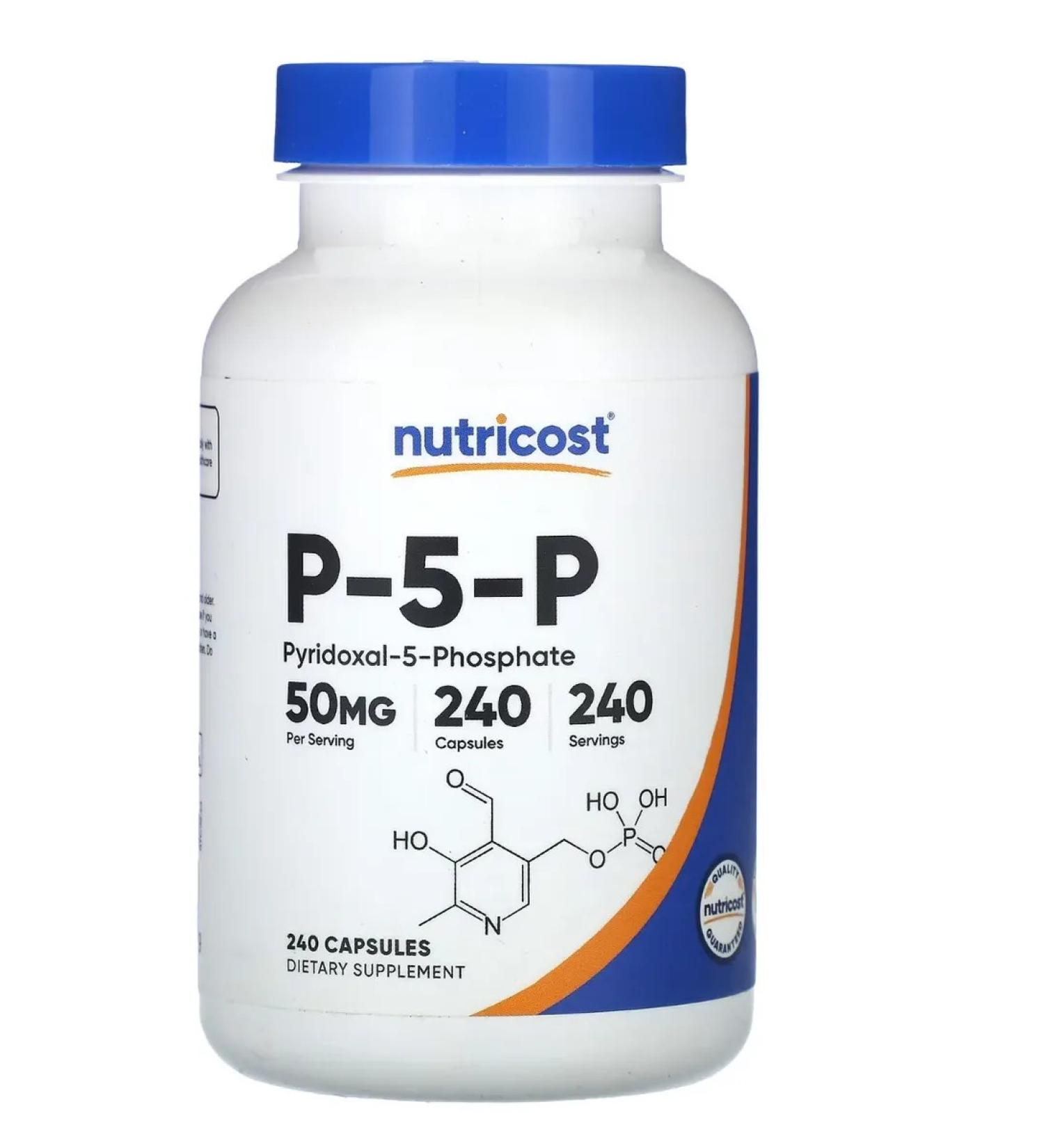 California Gold Nutrition p 5 p pyridoxal-5 phosphate vitamin B6 - Buy Online on GoSupps.com