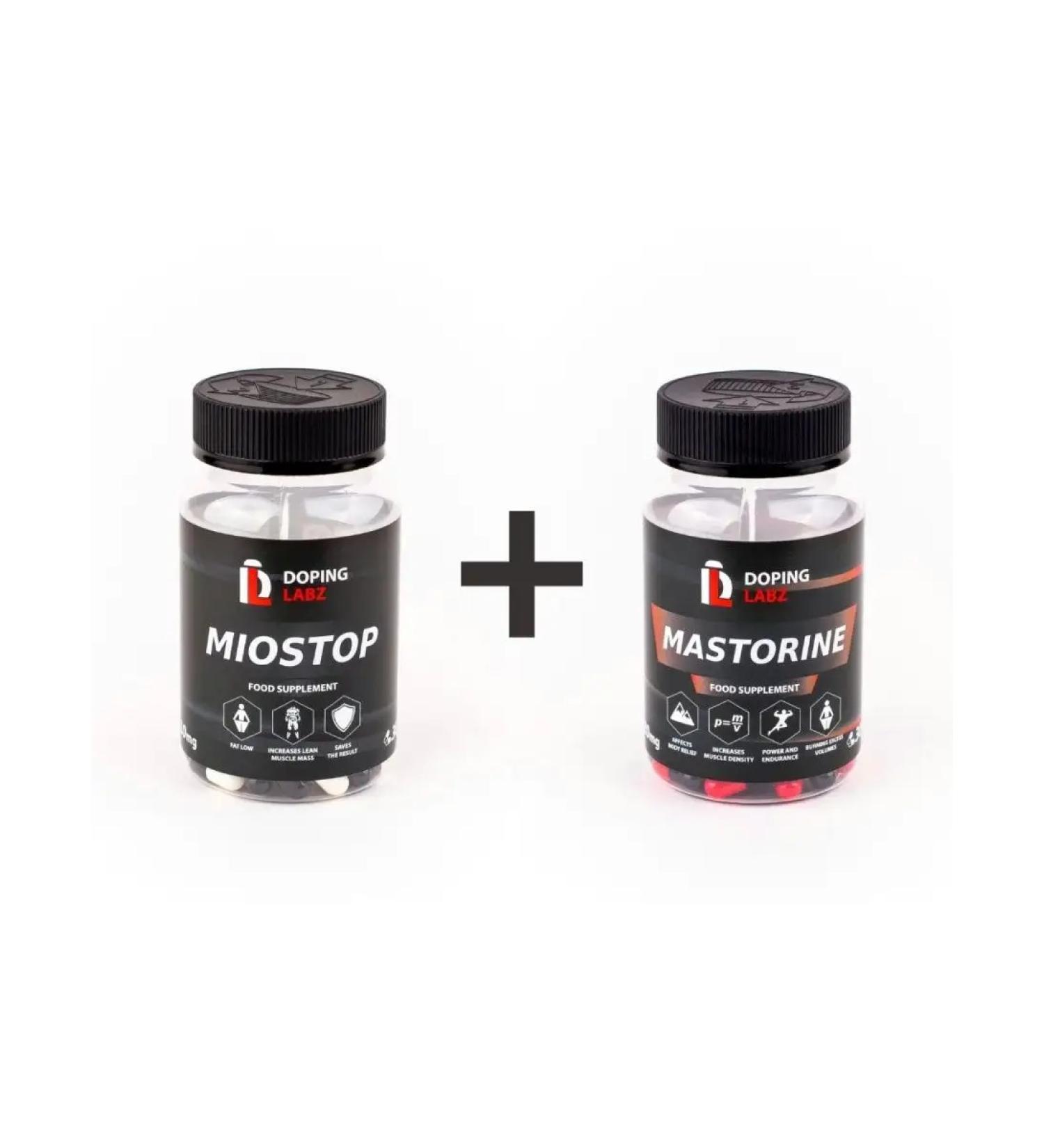 Doping Labz Miostop+Mastorin 120 capsules set - Buy Online on GoSupps.com