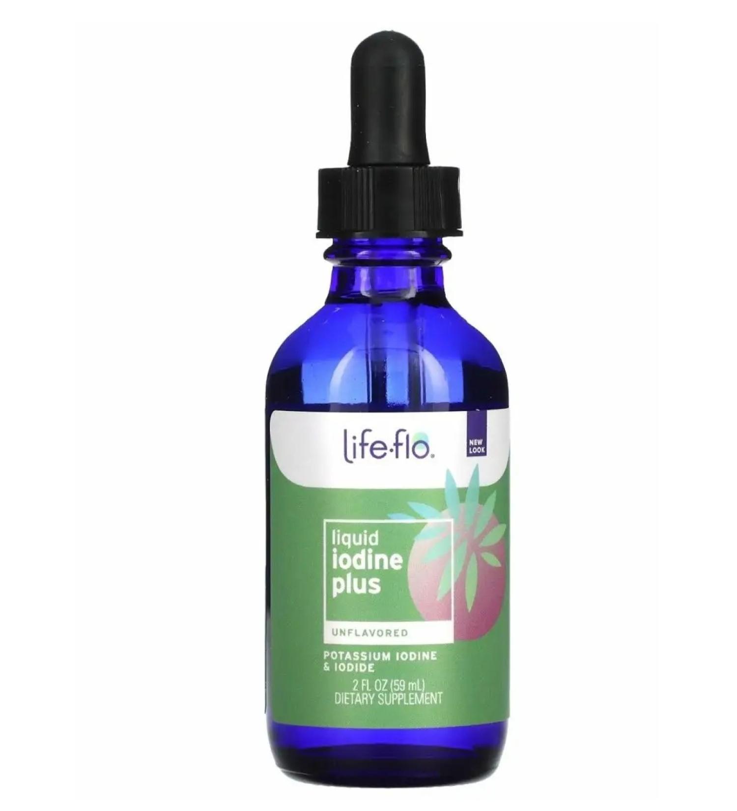 Life Flo liquid iodine plus 59 ml - Buy Online on GoSupps.com