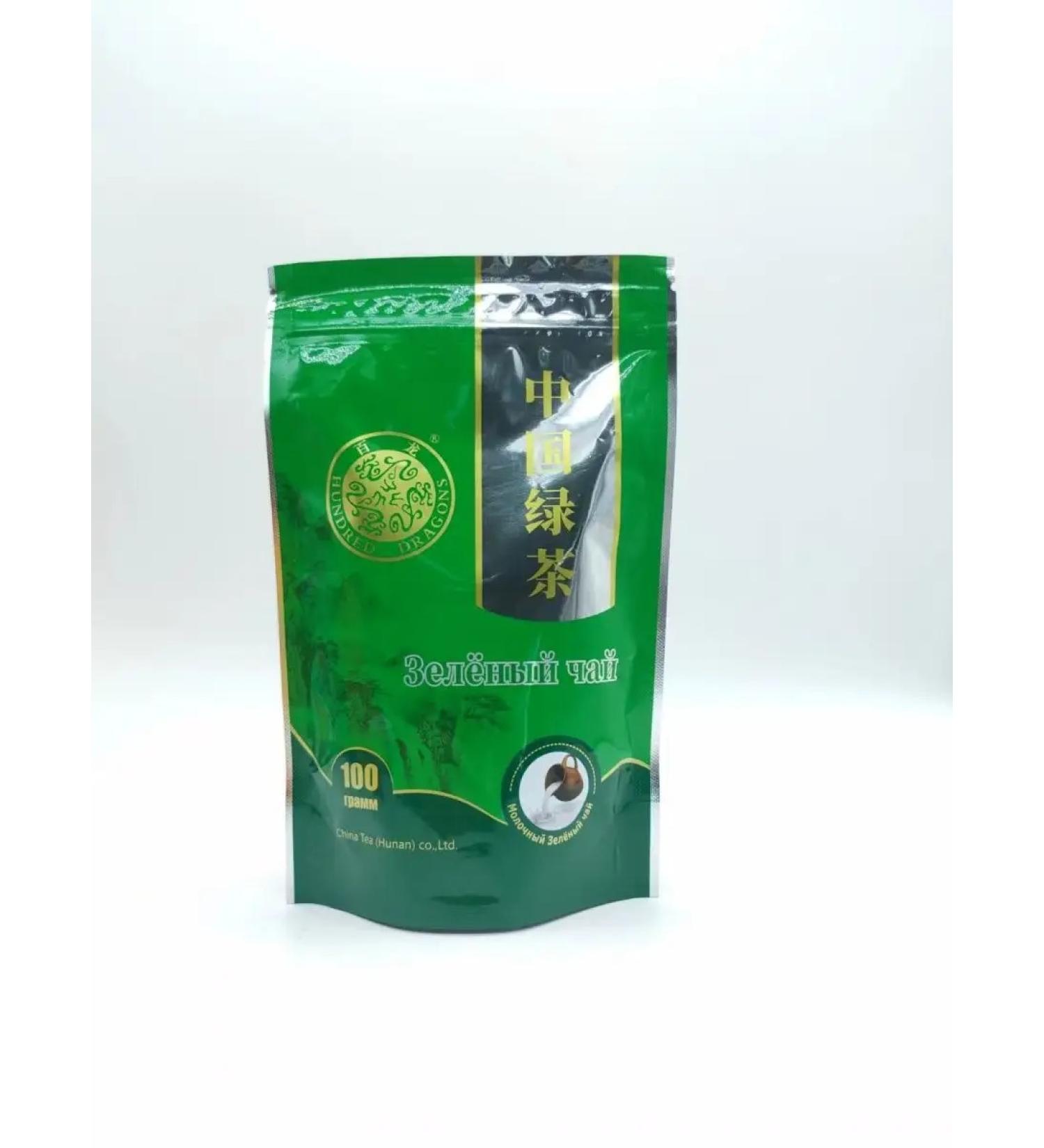 HUNDRED DRAGONS Green milk tea 100g