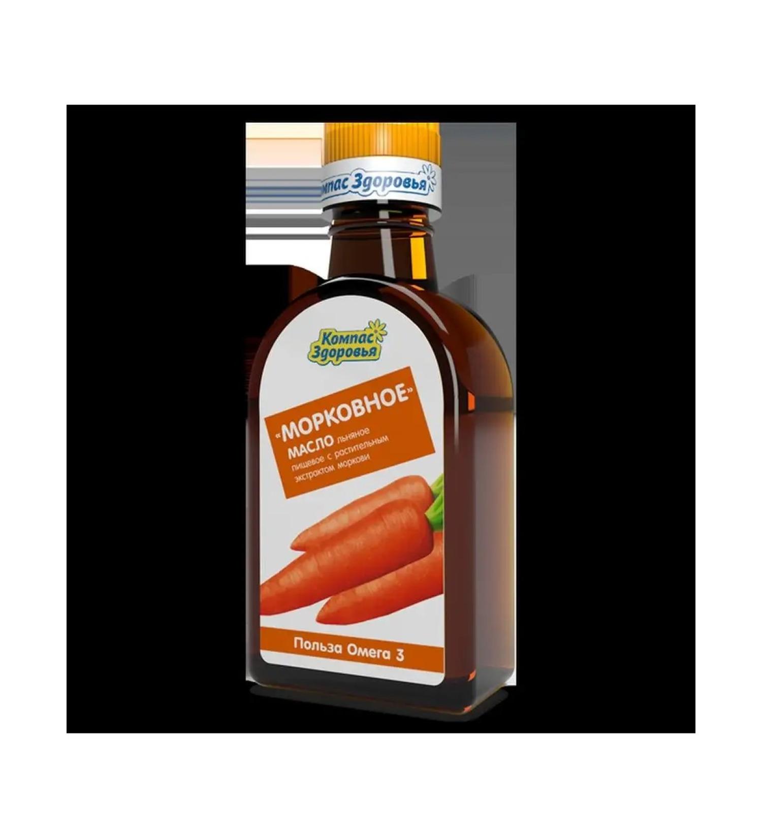 Honey and Jam Unrefined carrot oil linseed 200 ml