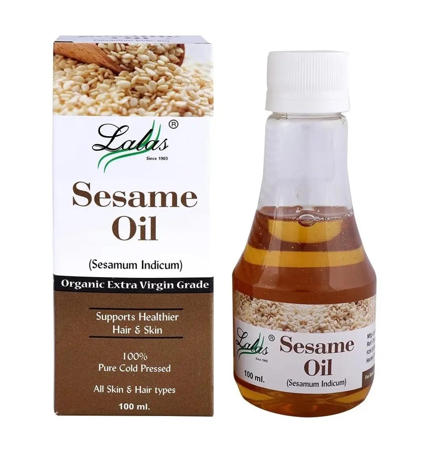 Lalas Hair and body sesame oil 100 ml - Buy Online on GoSupps.com