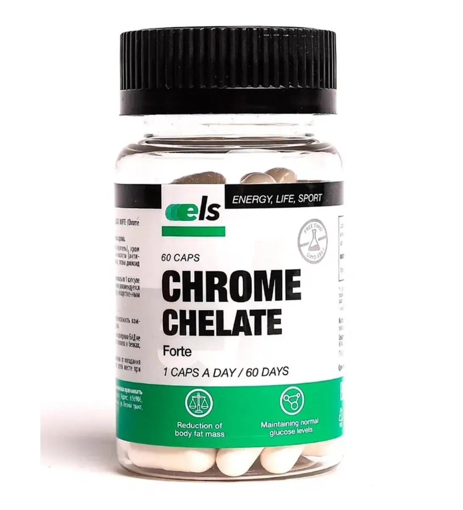 ELS Chrome helat forte capsules of 0.3 g No. 60 - Buy Online on GoSupps.com