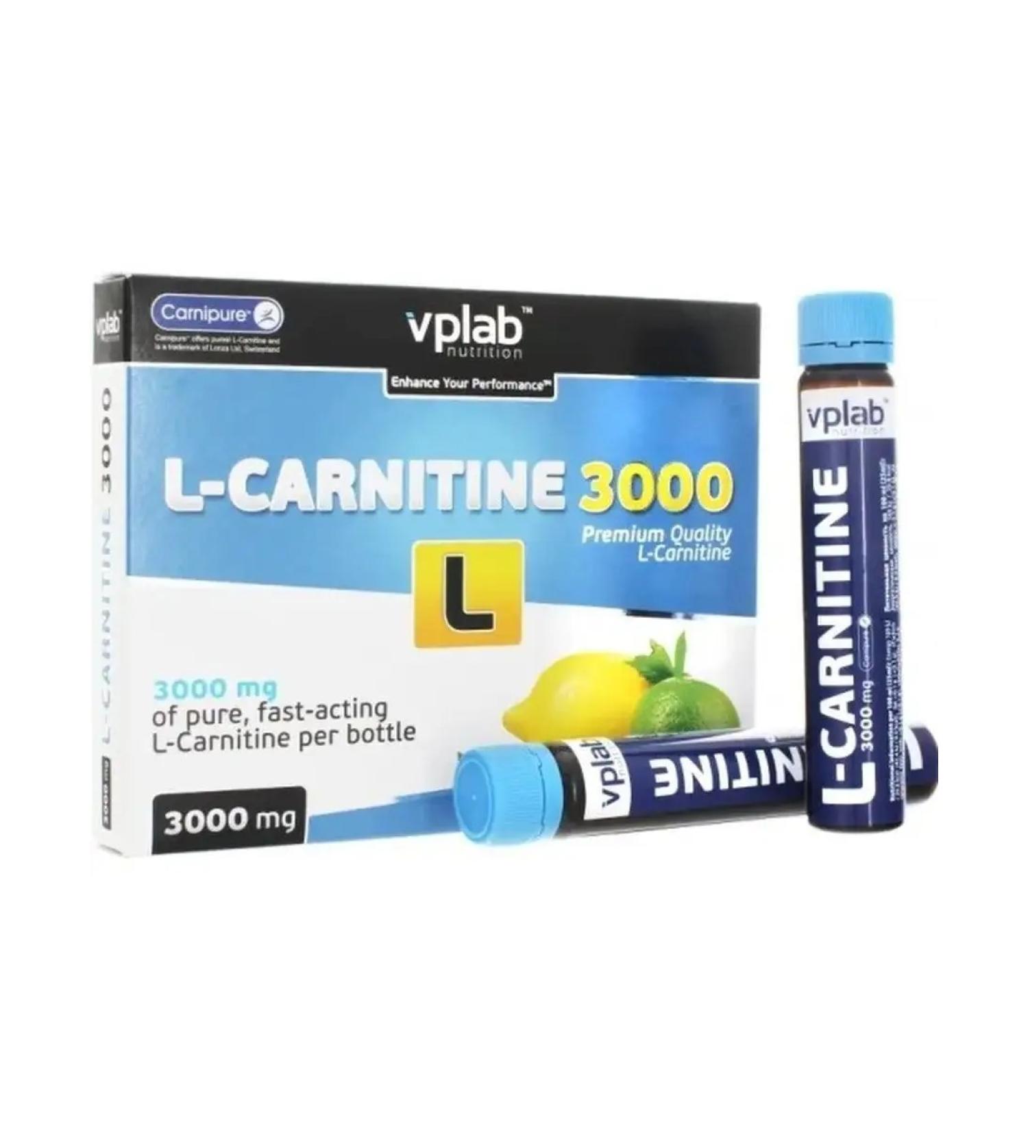 Fitnessland L-carnitine fat burner 3000 7 ampoules of 25 ml - Buy Online on GoSupps.com
