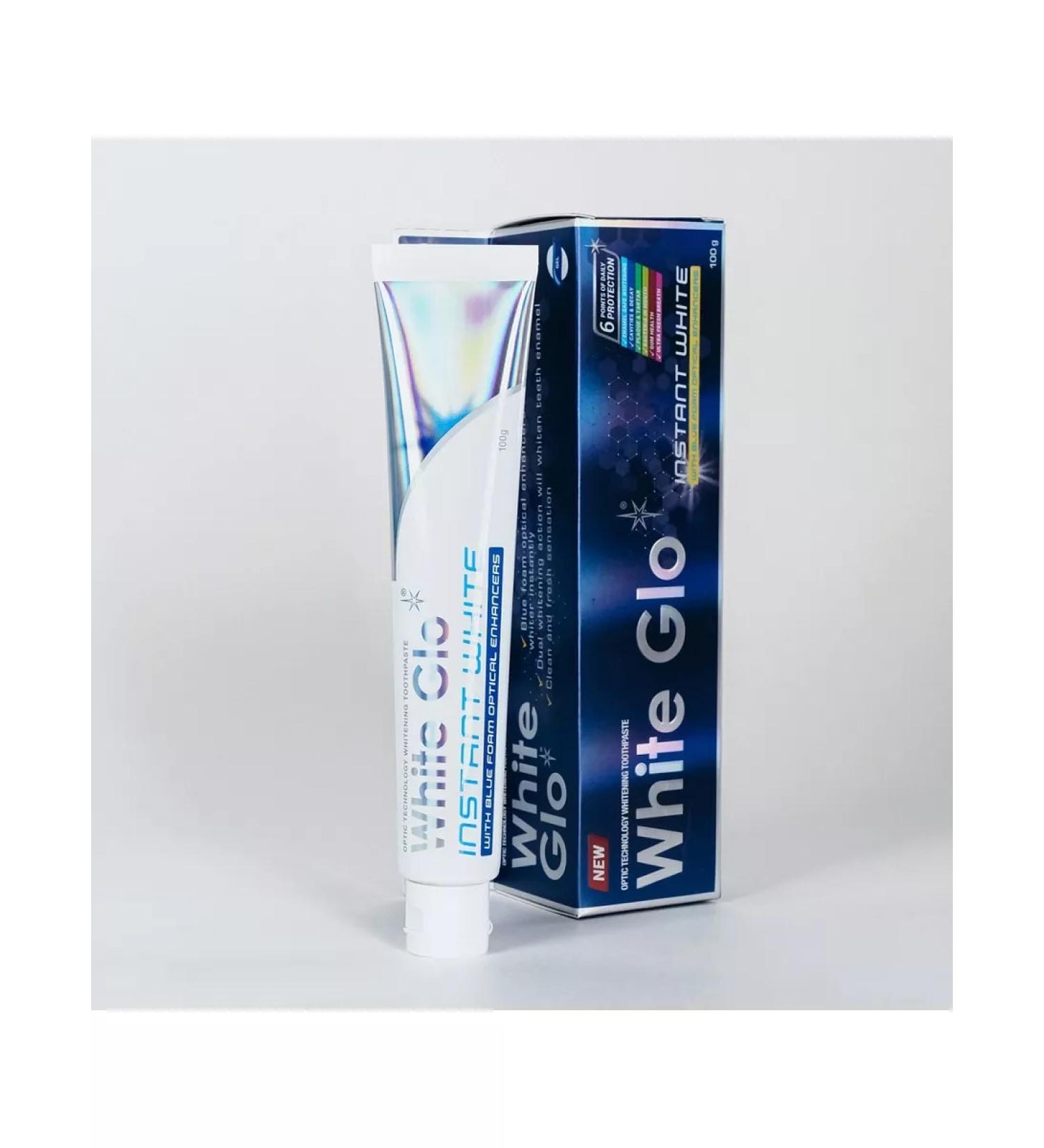 white glo Toothpaste instant bleaching 100ml - Buy Online on GoSupps.com
