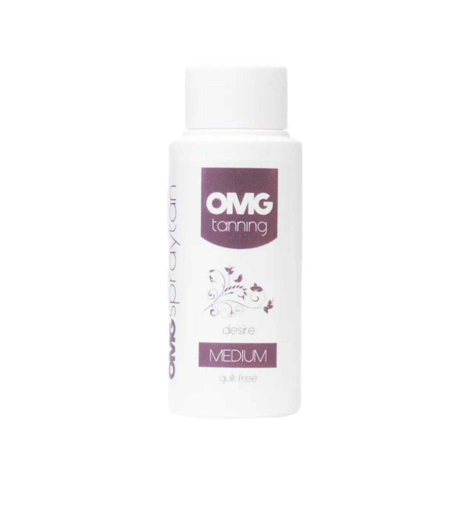 OMG Tanning Lotion for instant tanning Desire Medium 10% DHA 50 ml - Buy Online on GoSupps.com