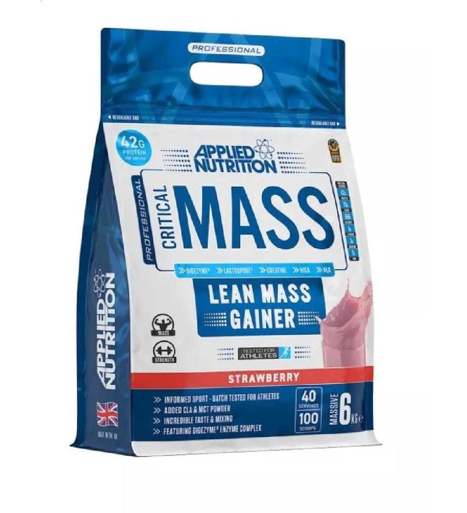 APPLIED NUTRITION Critical Mass Professional 6 kg - strawberries