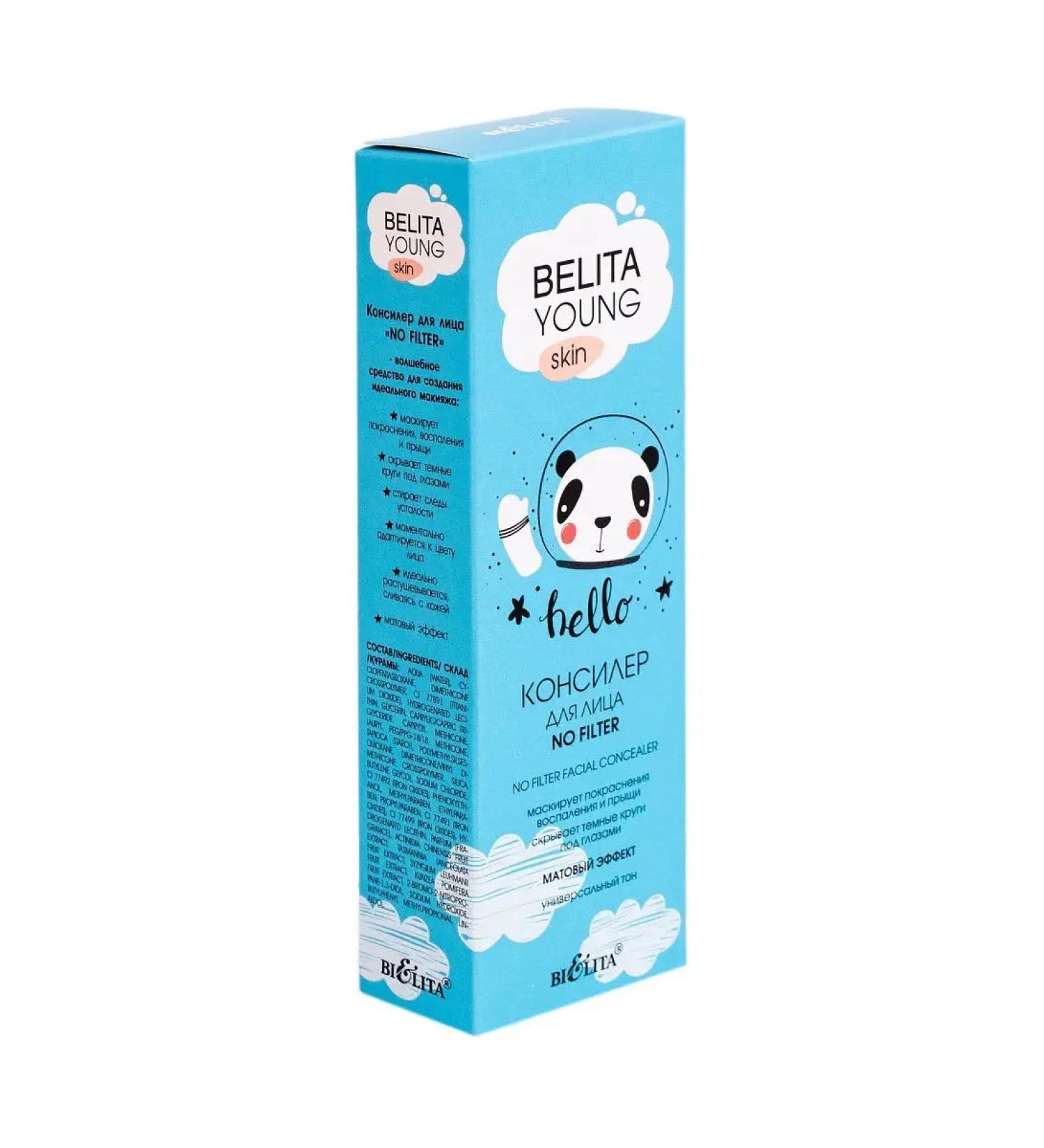 Belita FILTER CONCILER NO FILTER TOMENT - Buy Online on GoSupps.com