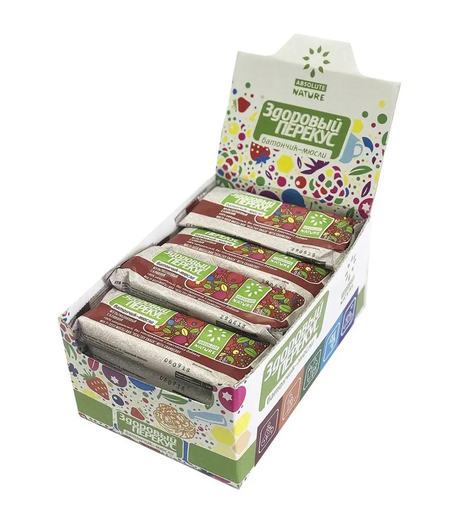 Absolute Nature Multi-plate-manshley with a cranberry 20 pcs 55 grams