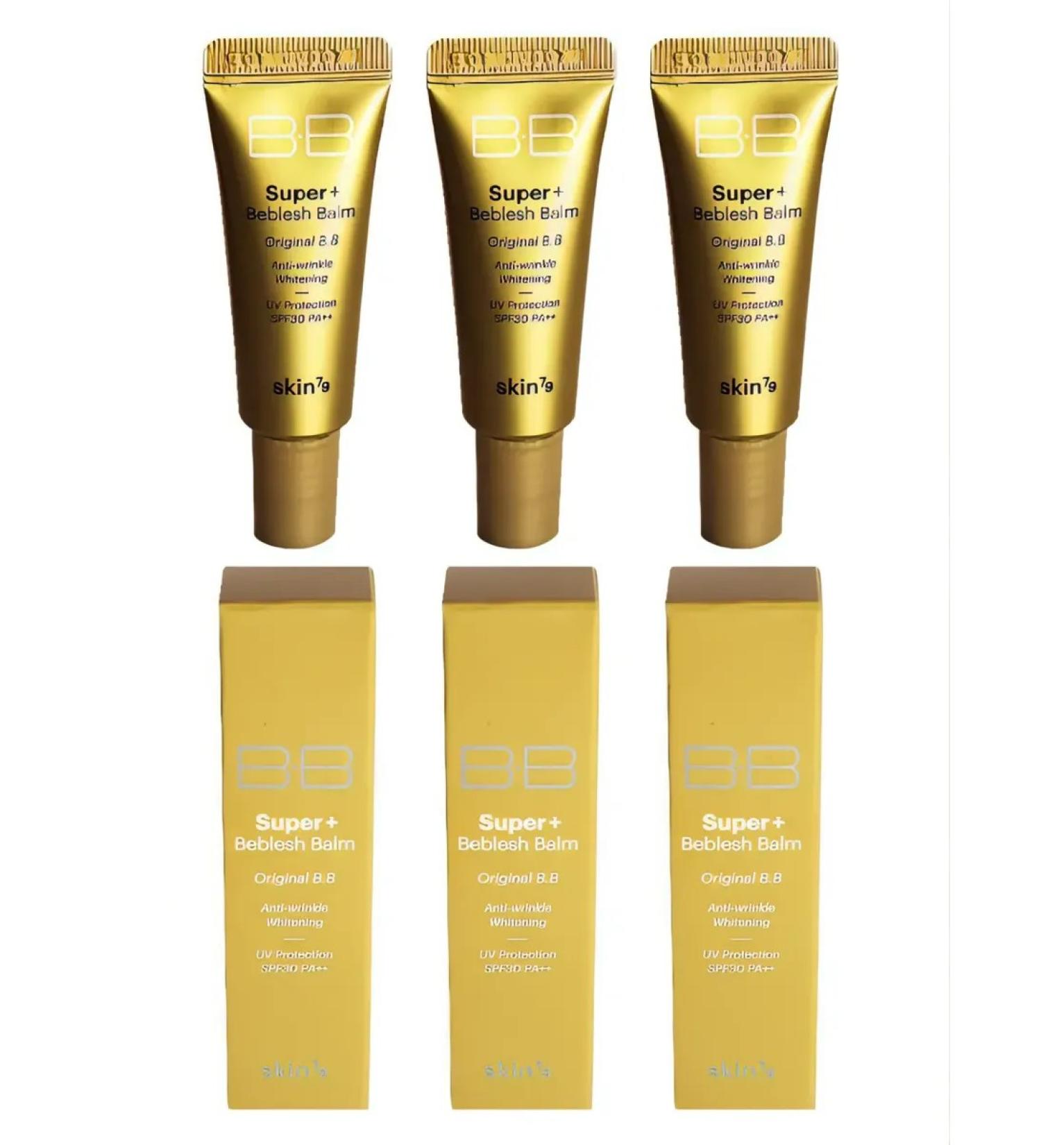 skin79 A set of three BB creams with emergency caviar and gold 7g*3 - Buy Online on GoSupps.com