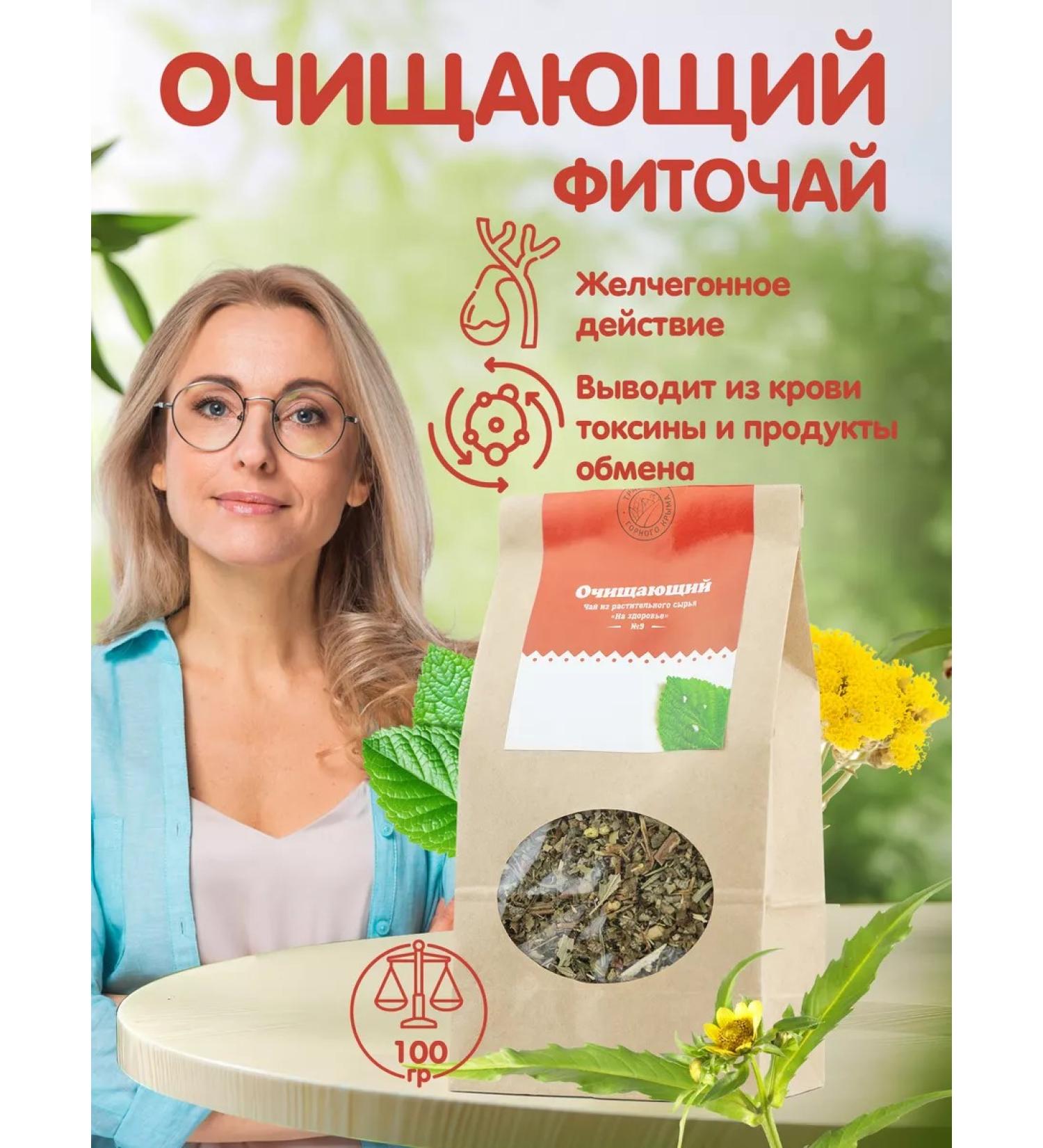 Herbs of the Crimean Mountains Herbal tea collection for brewing detox phytochai - Buy Online on GoSupps.com