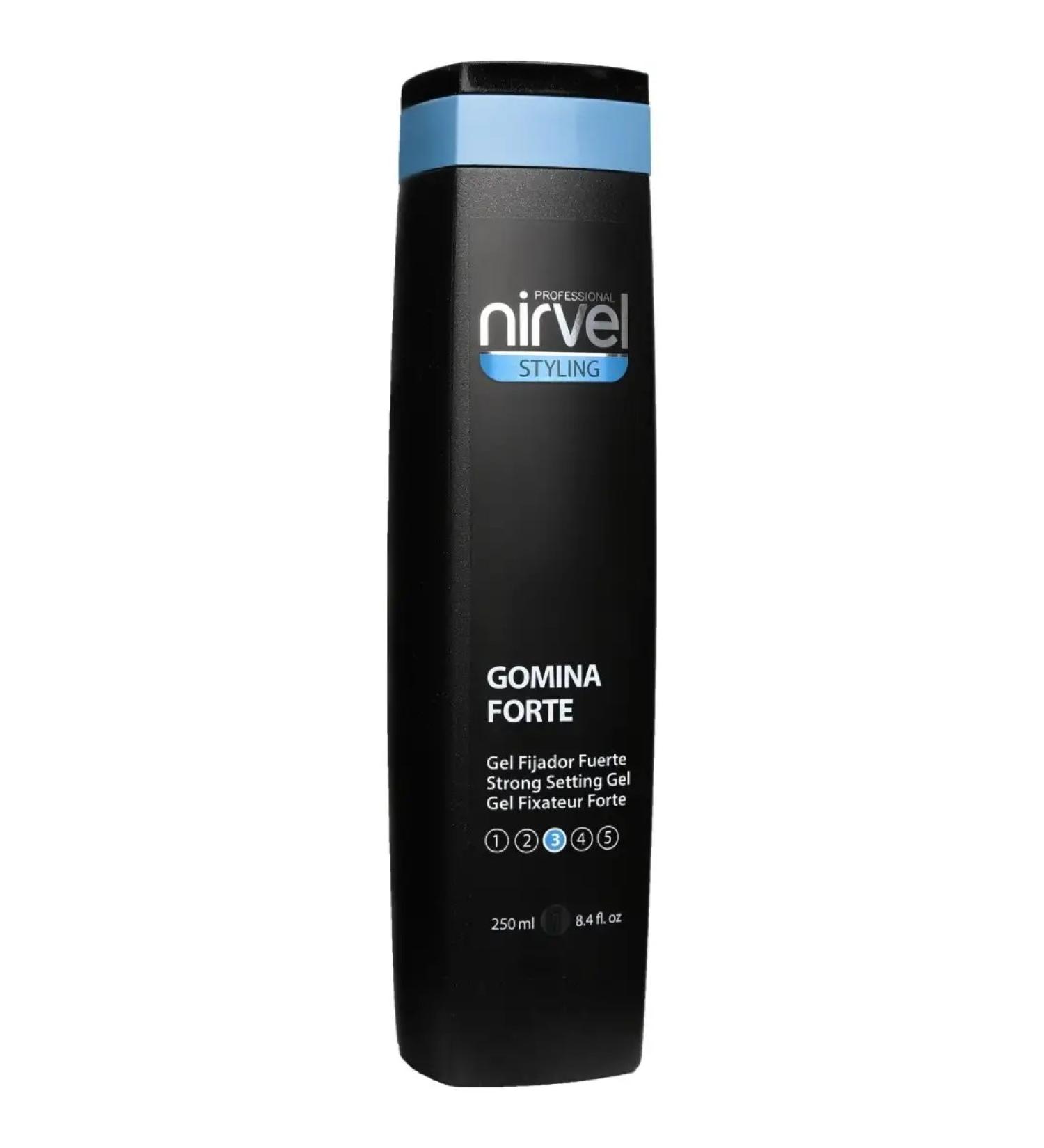 Nirvel Professional STYLING Strong Hold Wet Look Hair Gel 250ml - Buy Online on GoSupps.com